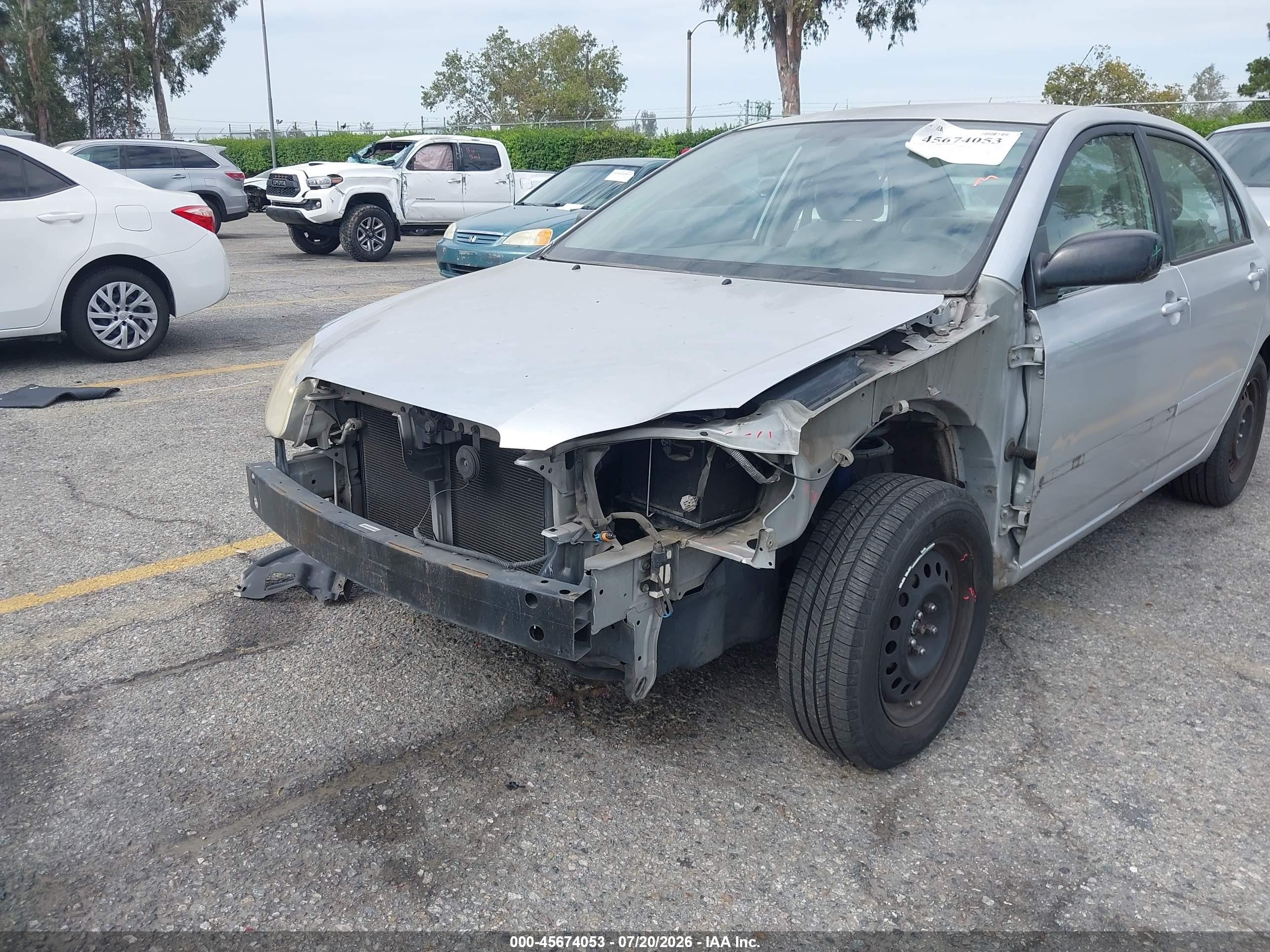 2008 Toyota Corolla Le Silver vin: 1NXBR32E68Z028622