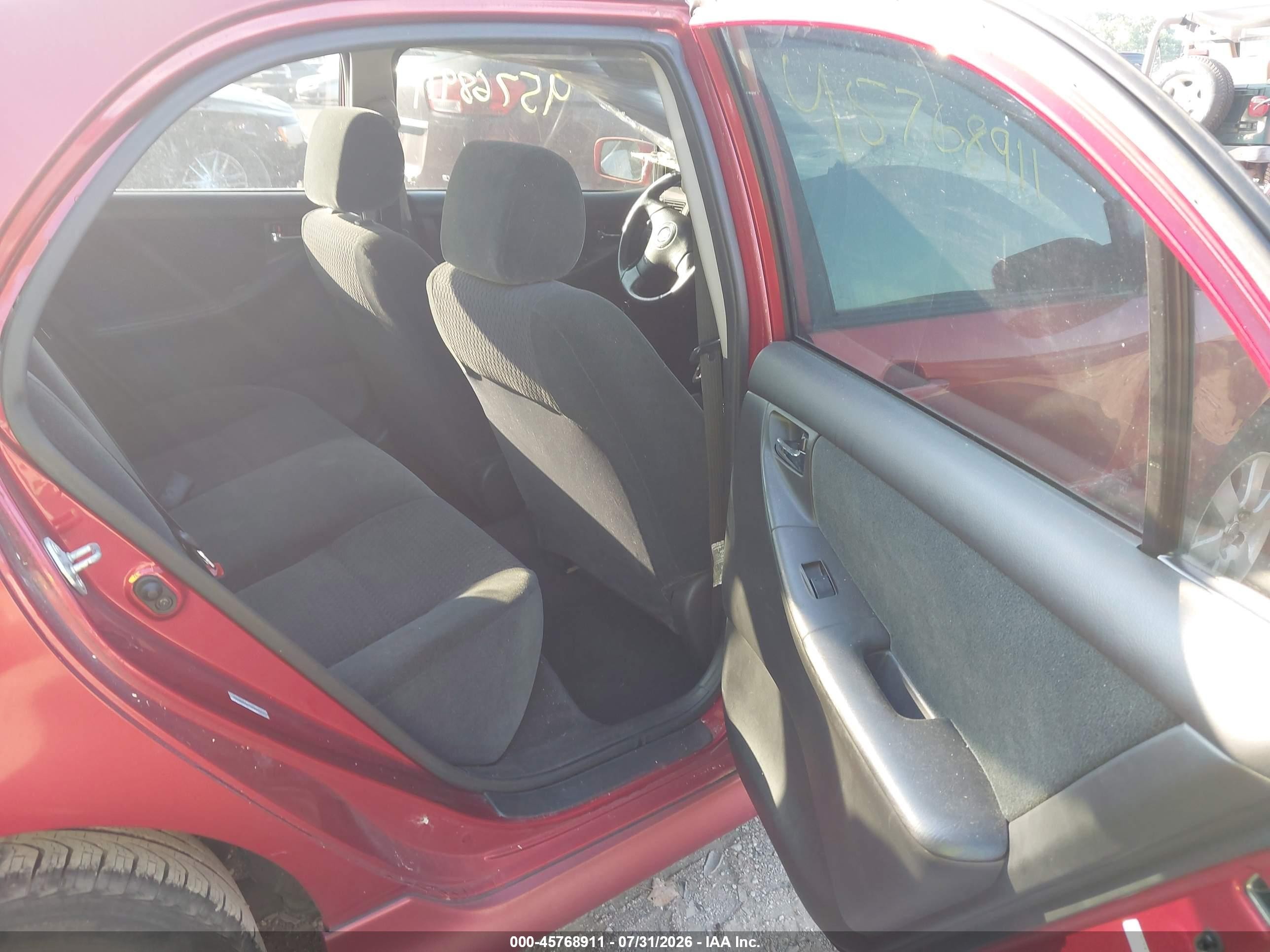 2008 Toyota Corolla S Красный vin: 1NXBR32E68Z962277