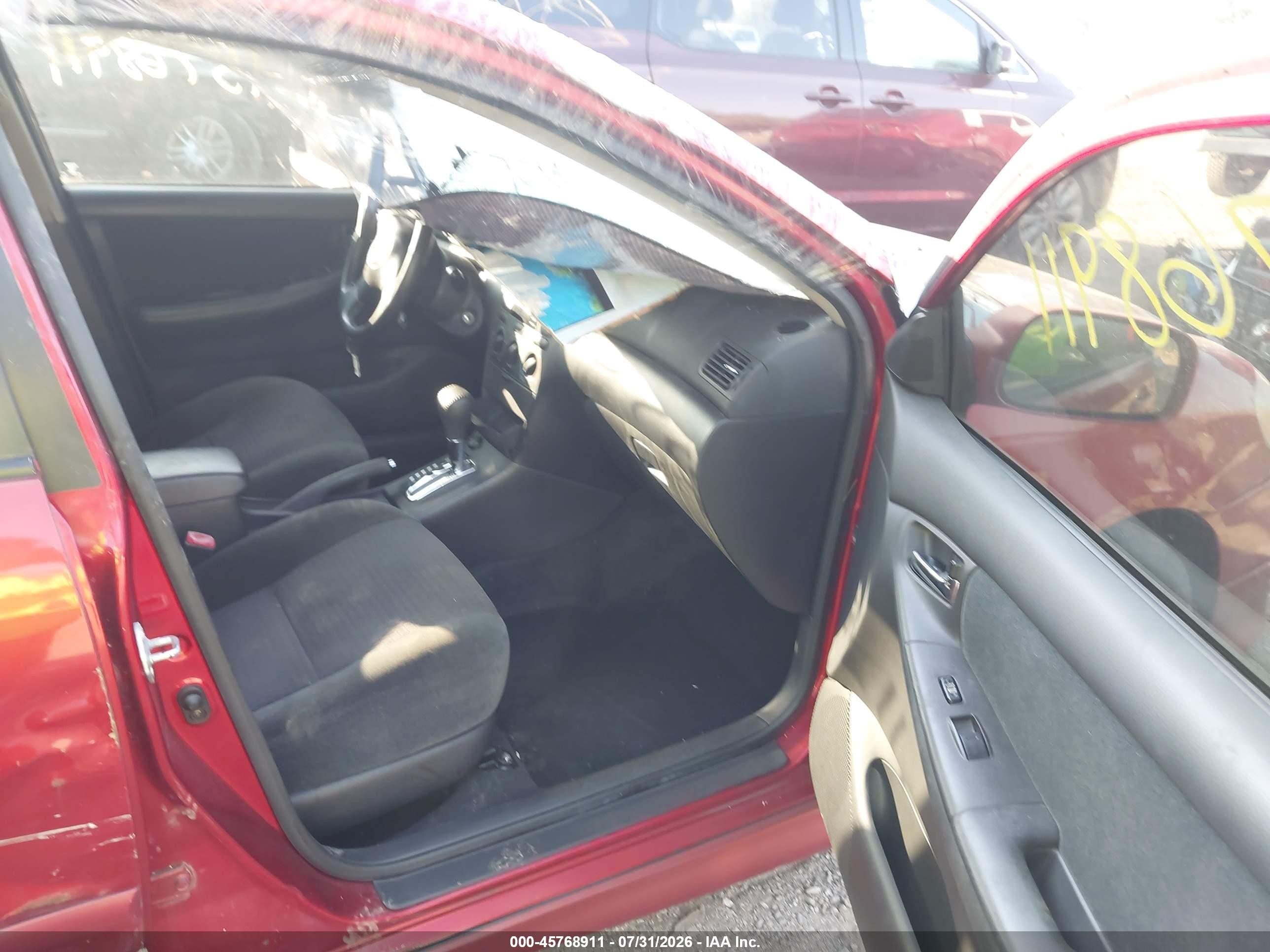 2008 Toyota Corolla S Красный vin: 1NXBR32E68Z962277
