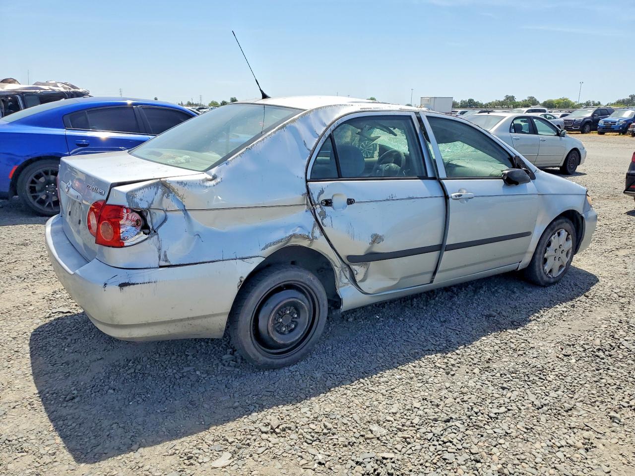 2008 Toyota Corolla Ce Silver vin: 1NXBR32E68Z972369