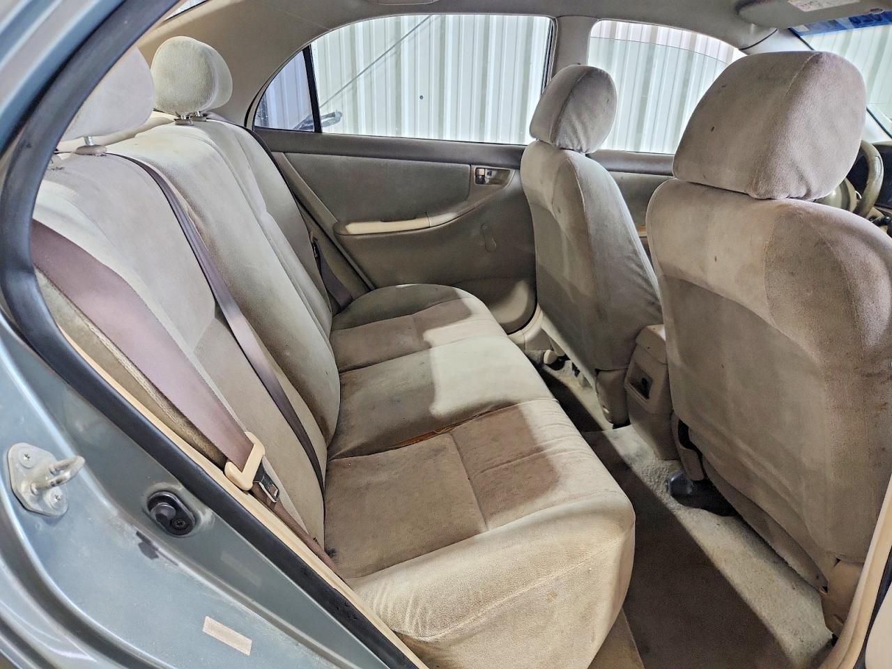 2003 Toyota Corolla Ce Blue vin: 1NXBR32E73Z095433