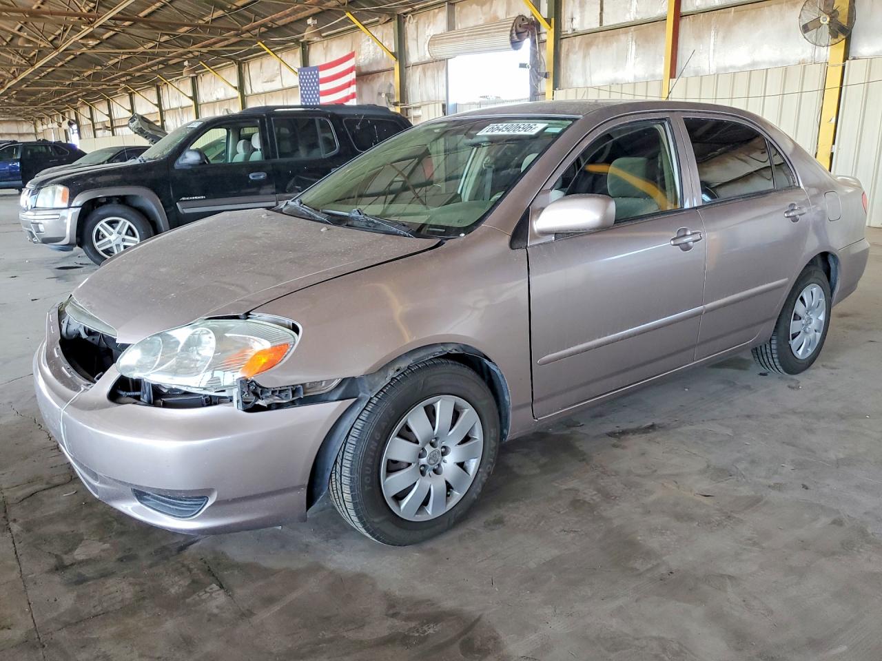 2003 Toyota Corolla Le Tan vin: 1NXBR32E73Z132013