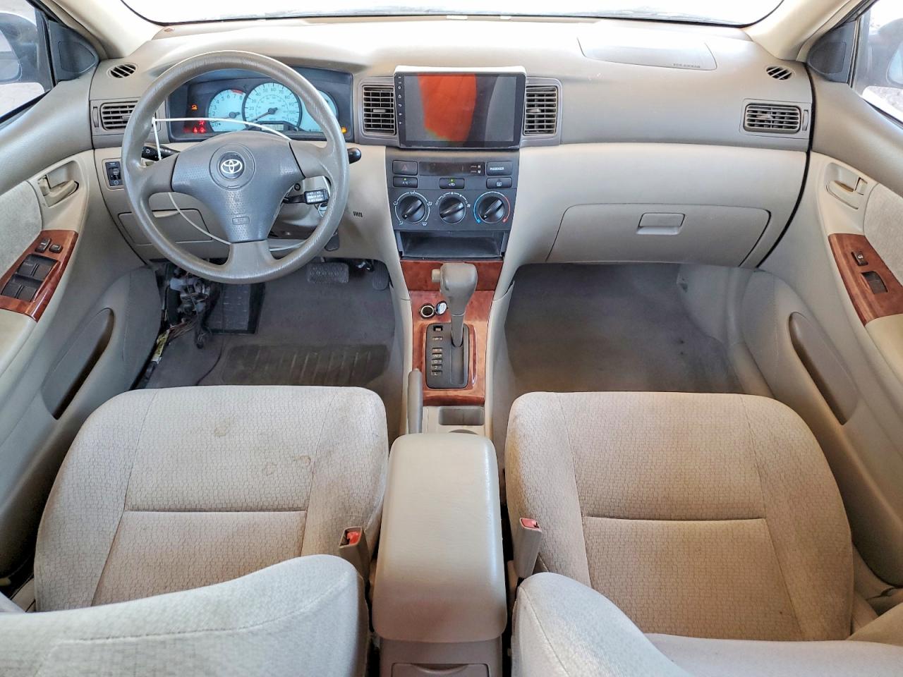 2003 Toyota Corolla Le Gray vin: 1NXBR32E73Z173838
