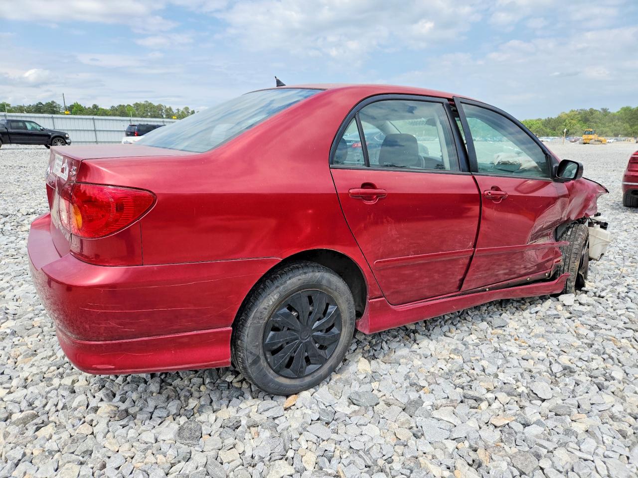 2004 Toyota Corolla S Темно-бордовый vin: 1NXBR32E74Z246224
