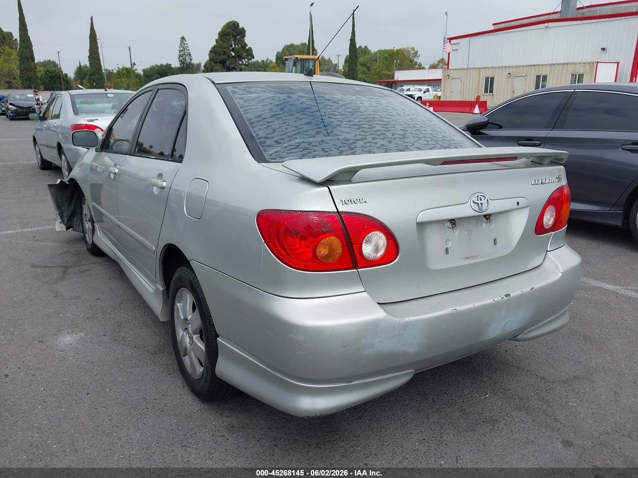 2004 Toyota Corolla S Серебряный vin: 1NXBR32E74Z276842