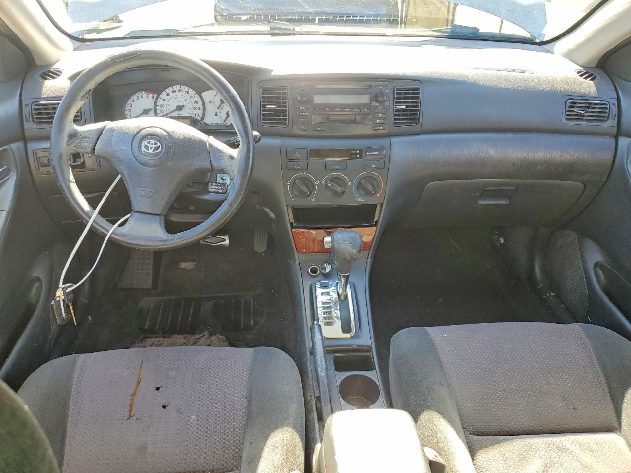2004 Toyota Corolla S Gray vin: 1NXBR32E74Z284536