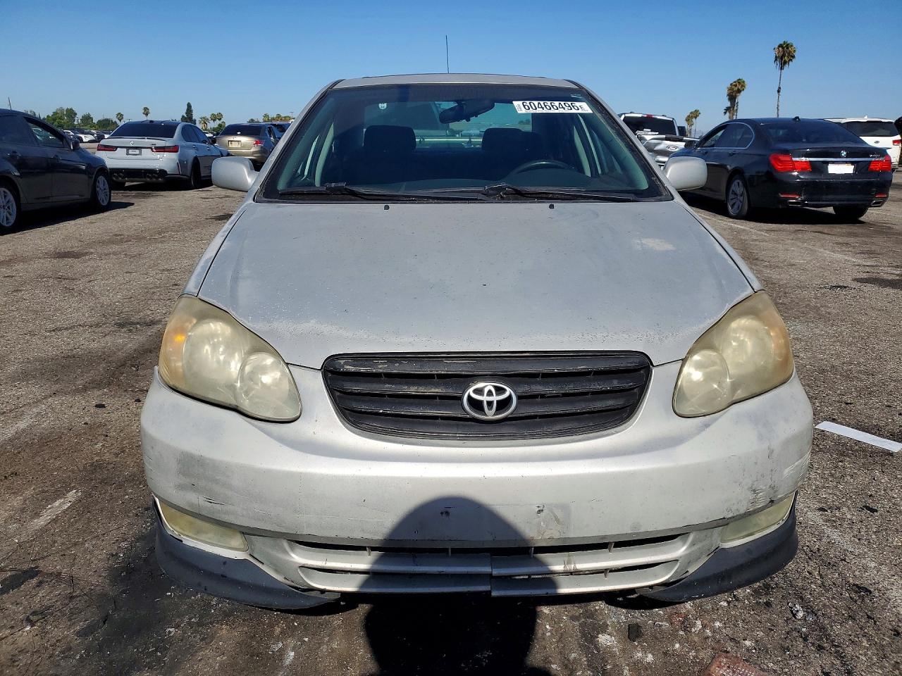 2004 Toyota Corolla S Gray vin: 1NXBR32E74Z284536