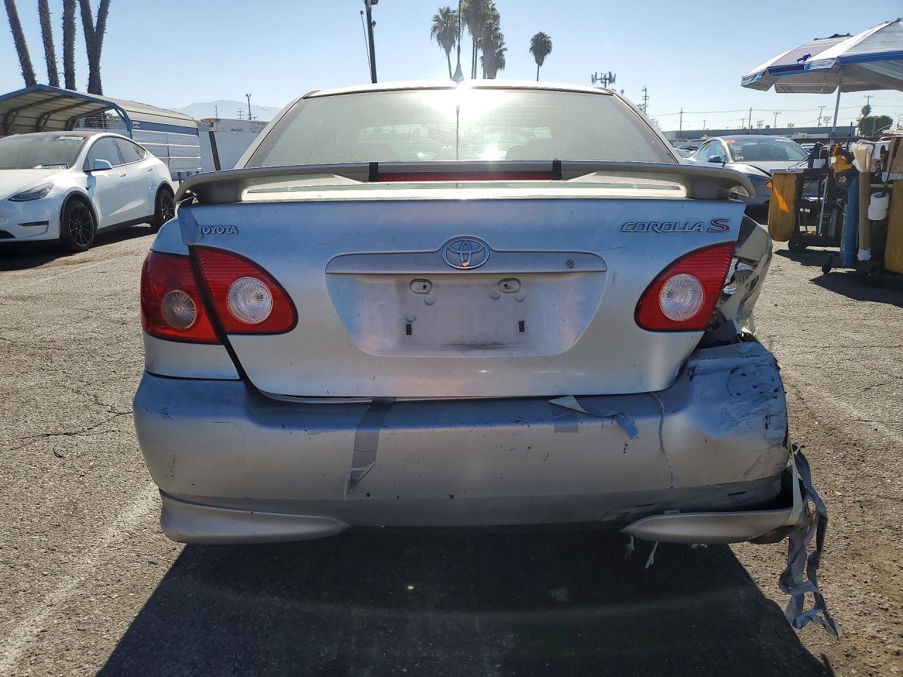 2004 Toyota Corolla S Gray vin: 1NXBR32E74Z284536