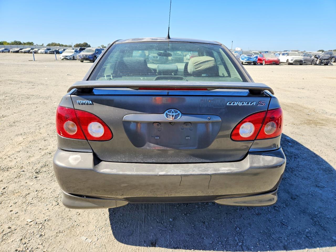 2005 Toyota Corolla S Charcoal vin: 1NXBR32E75Z407804