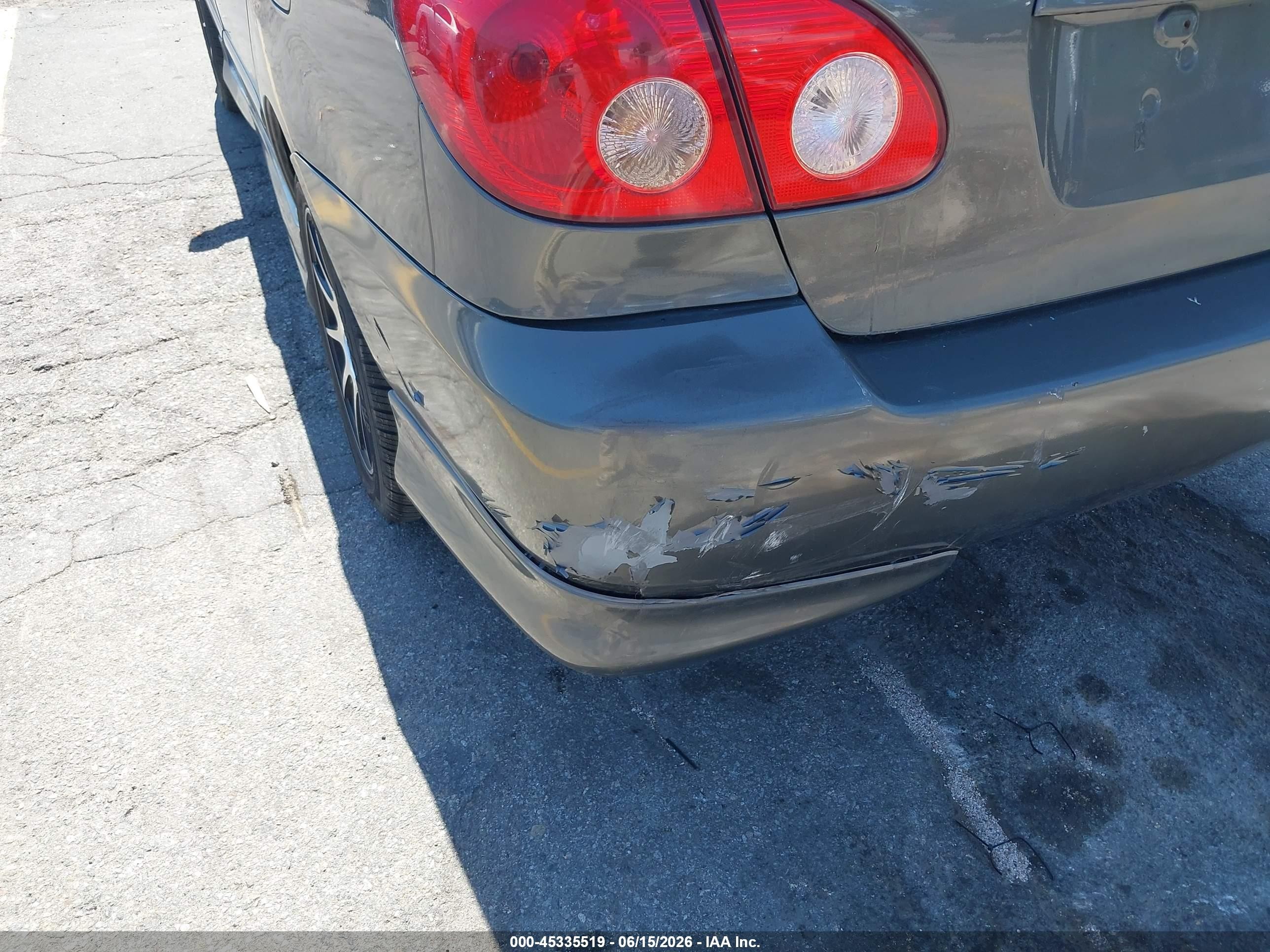 2005 Toyota Corolla S Gray vin: 1NXBR32E75Z445159