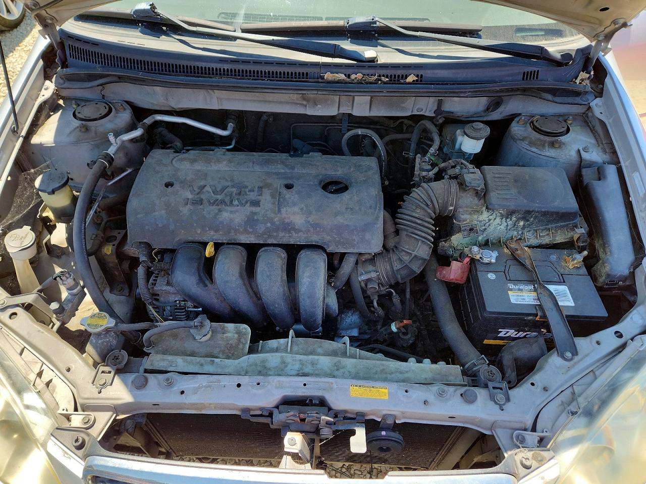2005 Toyota Corolla Le Silver vin: 1NXBR32E75Z450071