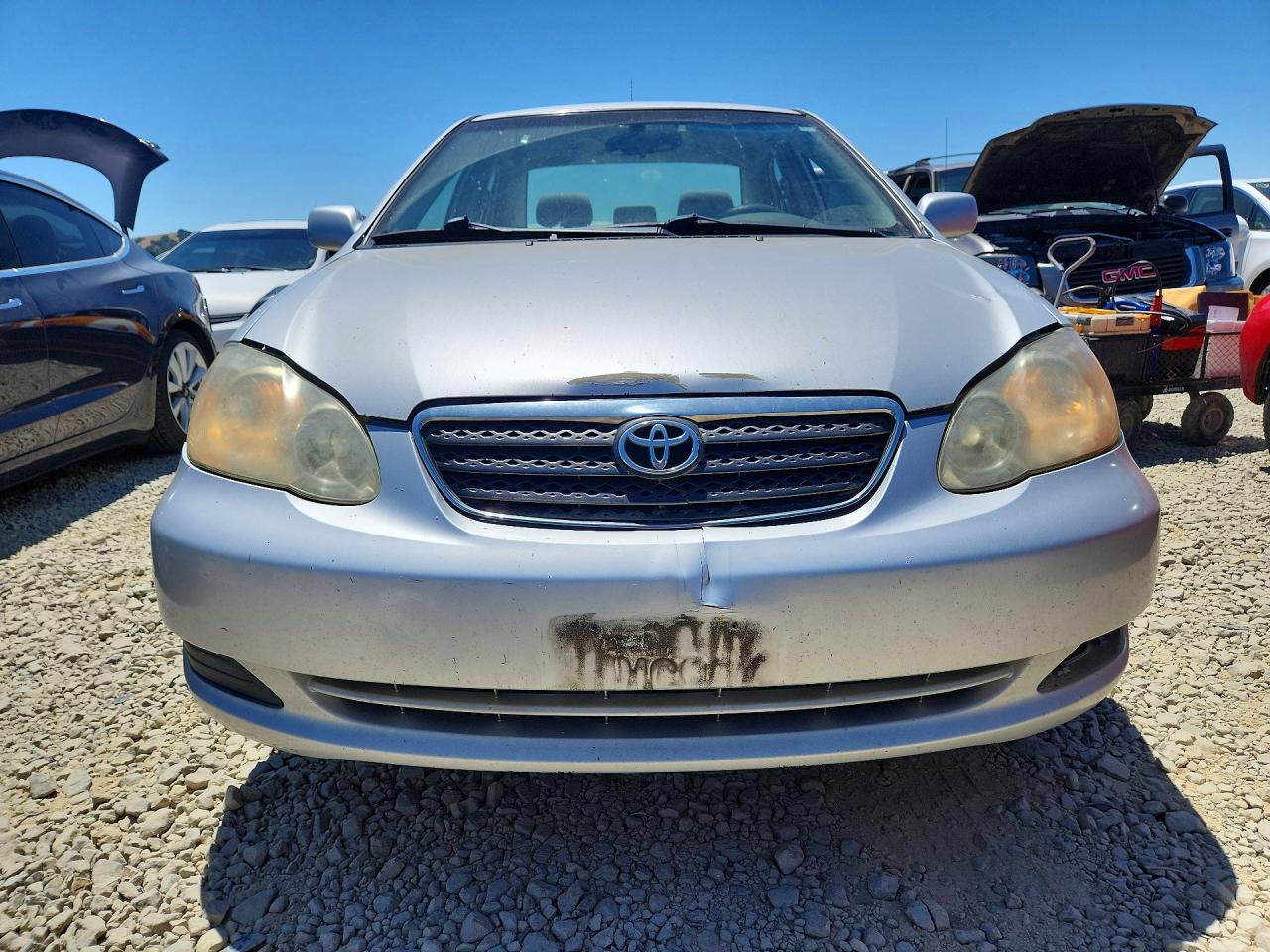 2005 Toyota Corolla Le Silver vin: 1NXBR32E75Z450071
