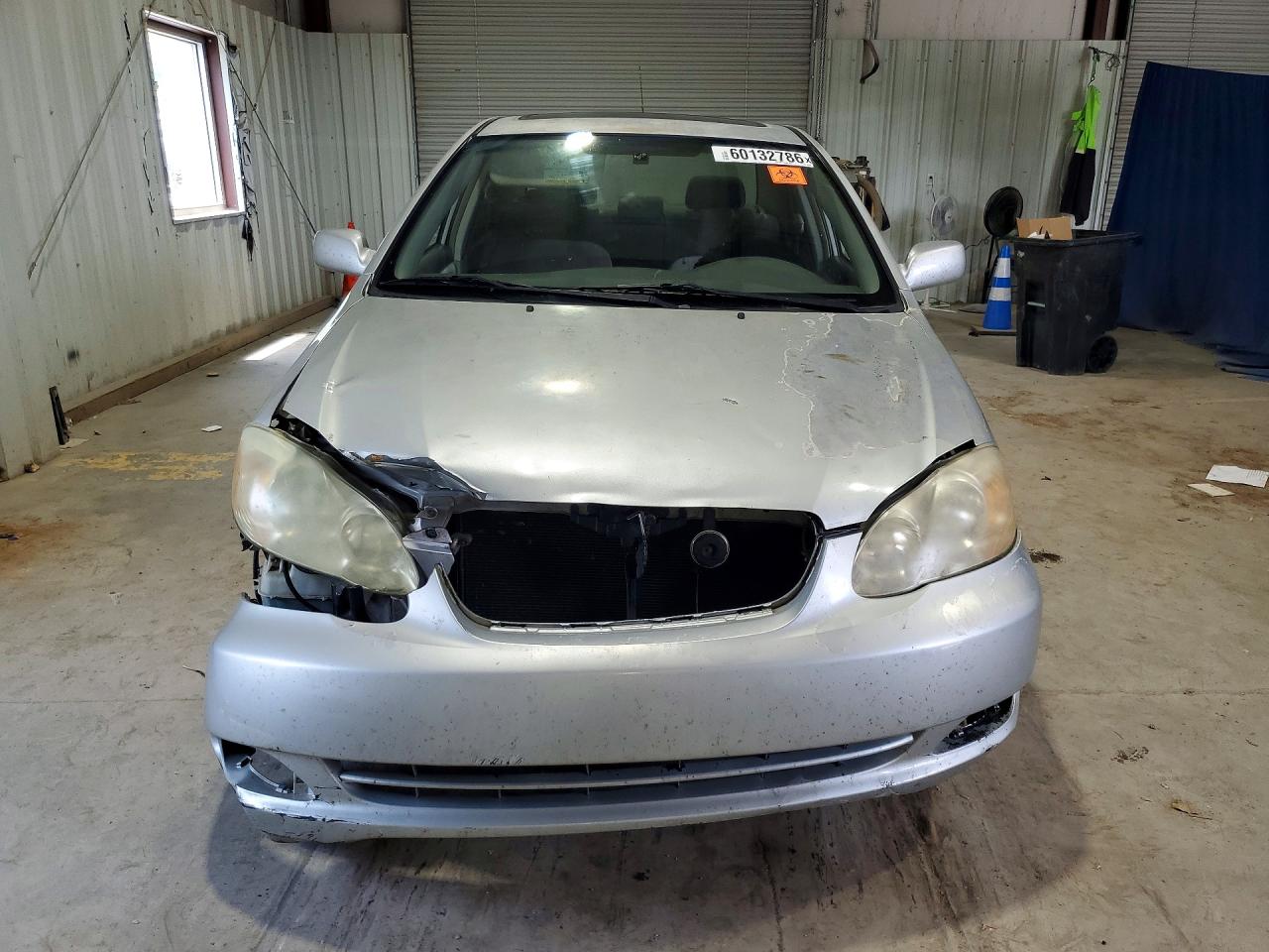 2005 Toyota Corolla Le Silver vin: 1NXBR32E75Z532009