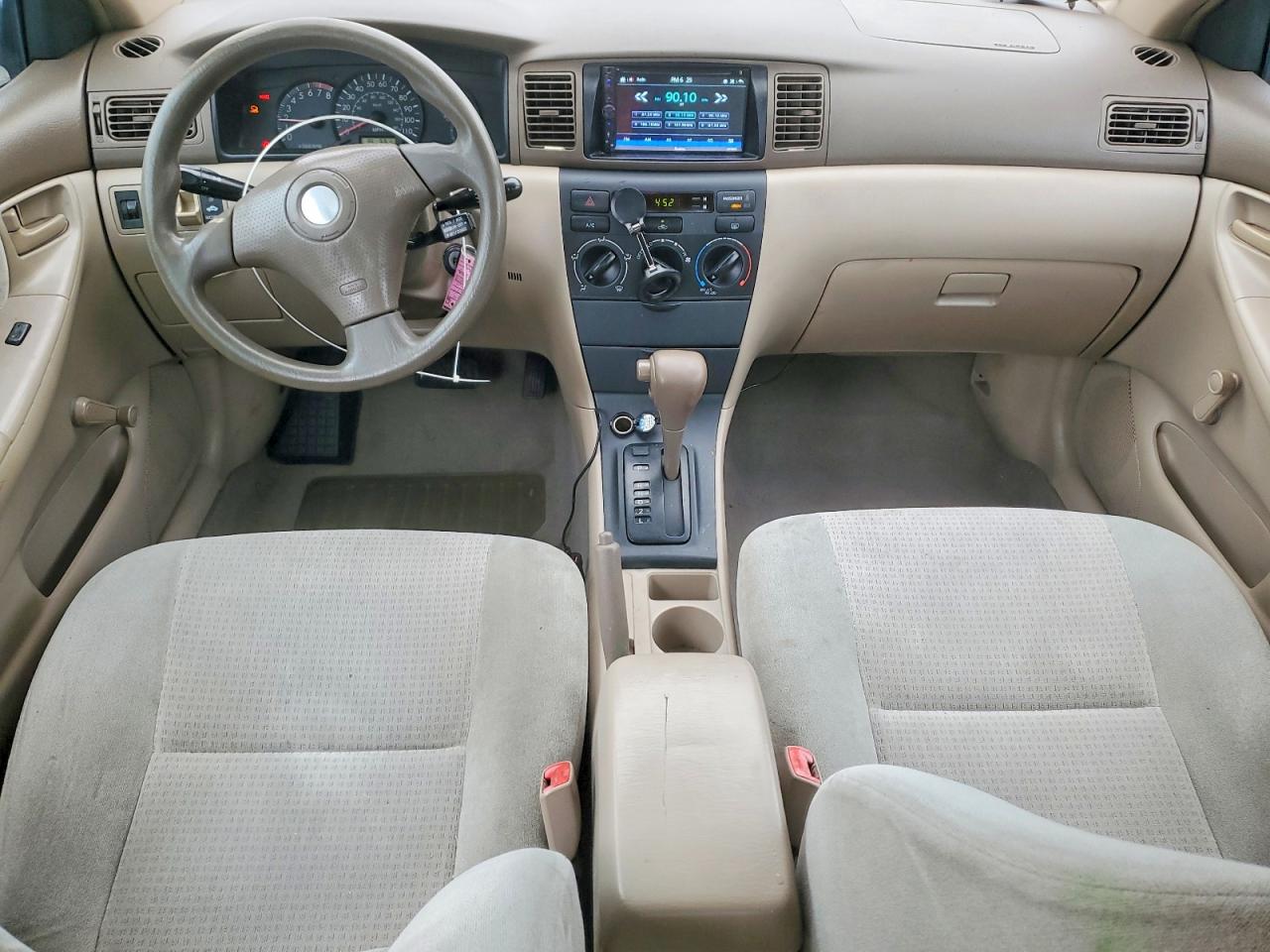 2005 Toyota Corolla Ce Белый vin: 1NXBR32E75Z541275