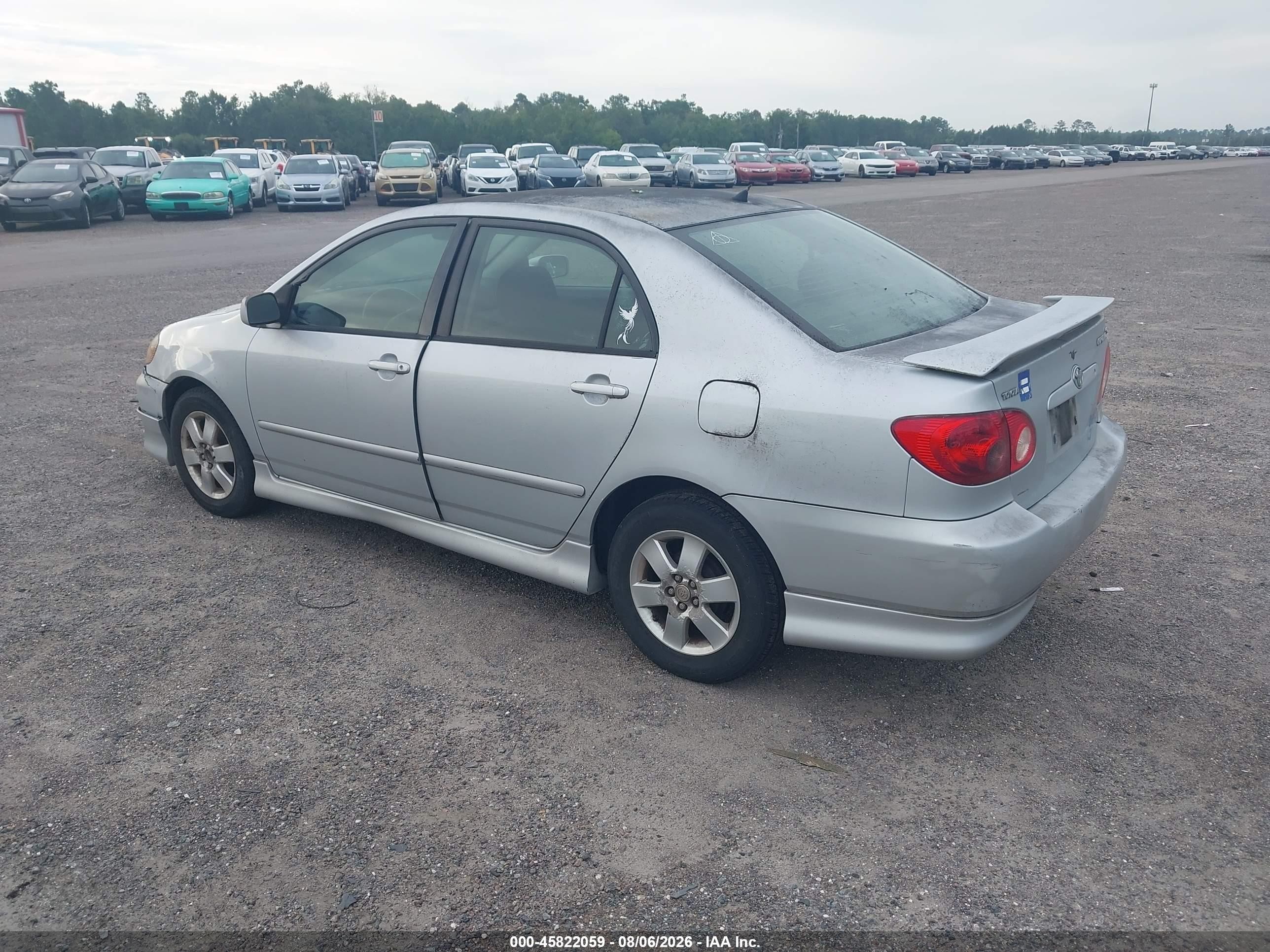 2005 Toyota Corolla S Silver vin: 1NXBR32E75Z557329
