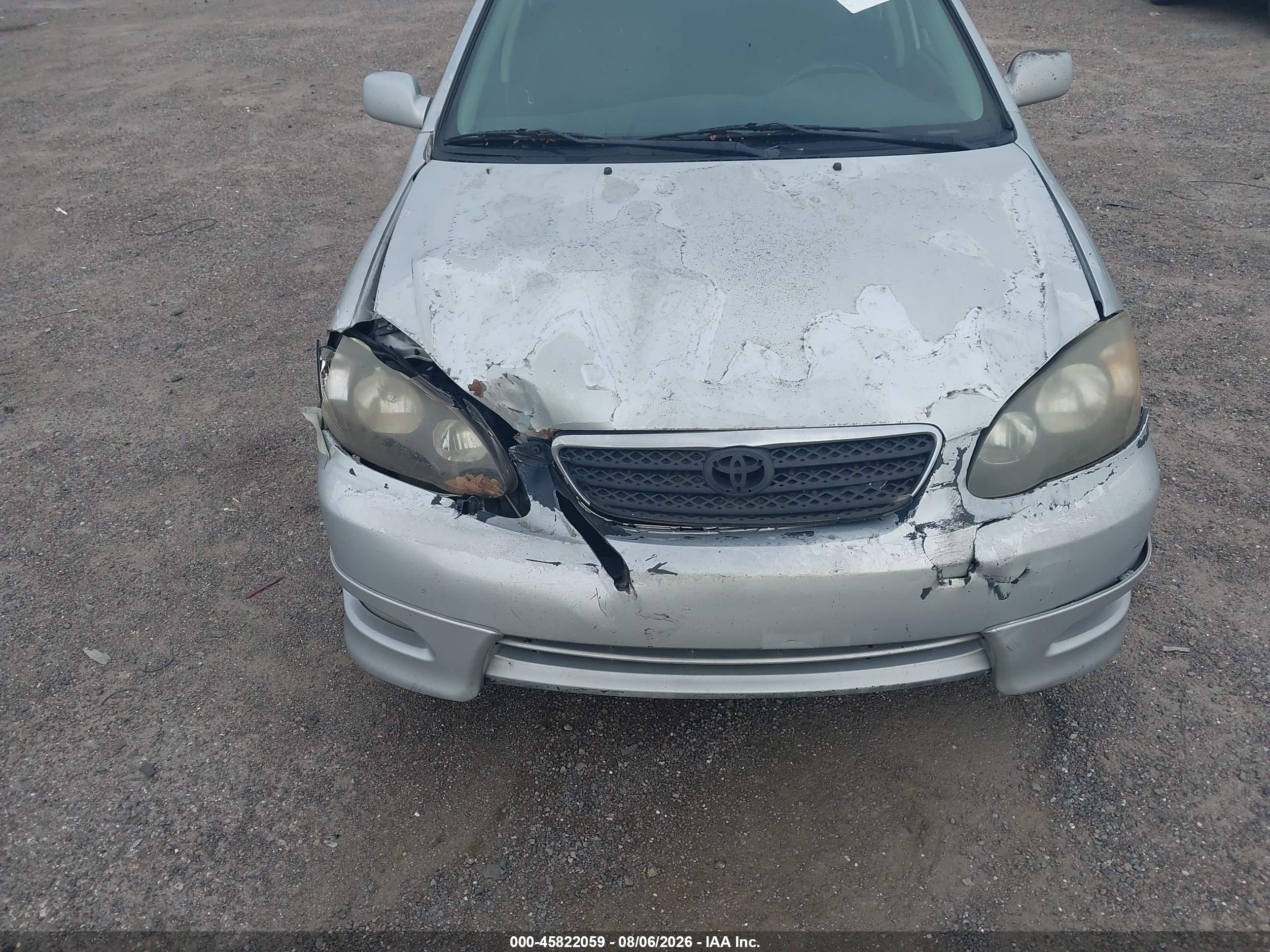 2005 Toyota Corolla S Silver vin: 1NXBR32E75Z557329