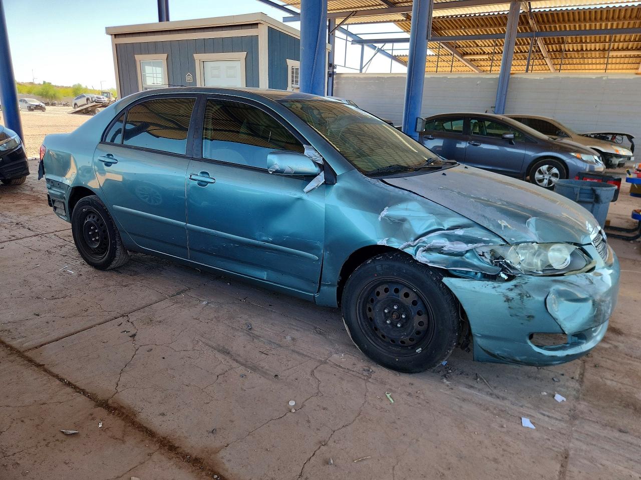 2006 Toyota Corolla Le Green vin: 1NXBR32E76Z626151