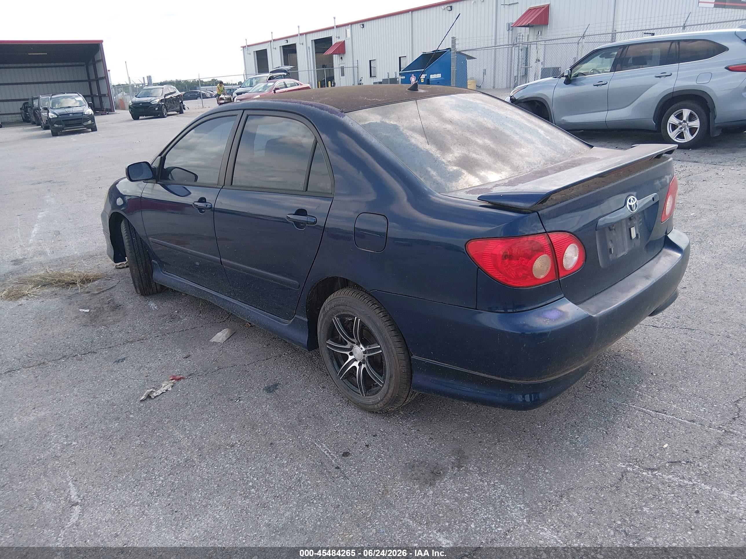 2006 Toyota Corolla S Blue vin: 1NXBR32E76Z645895