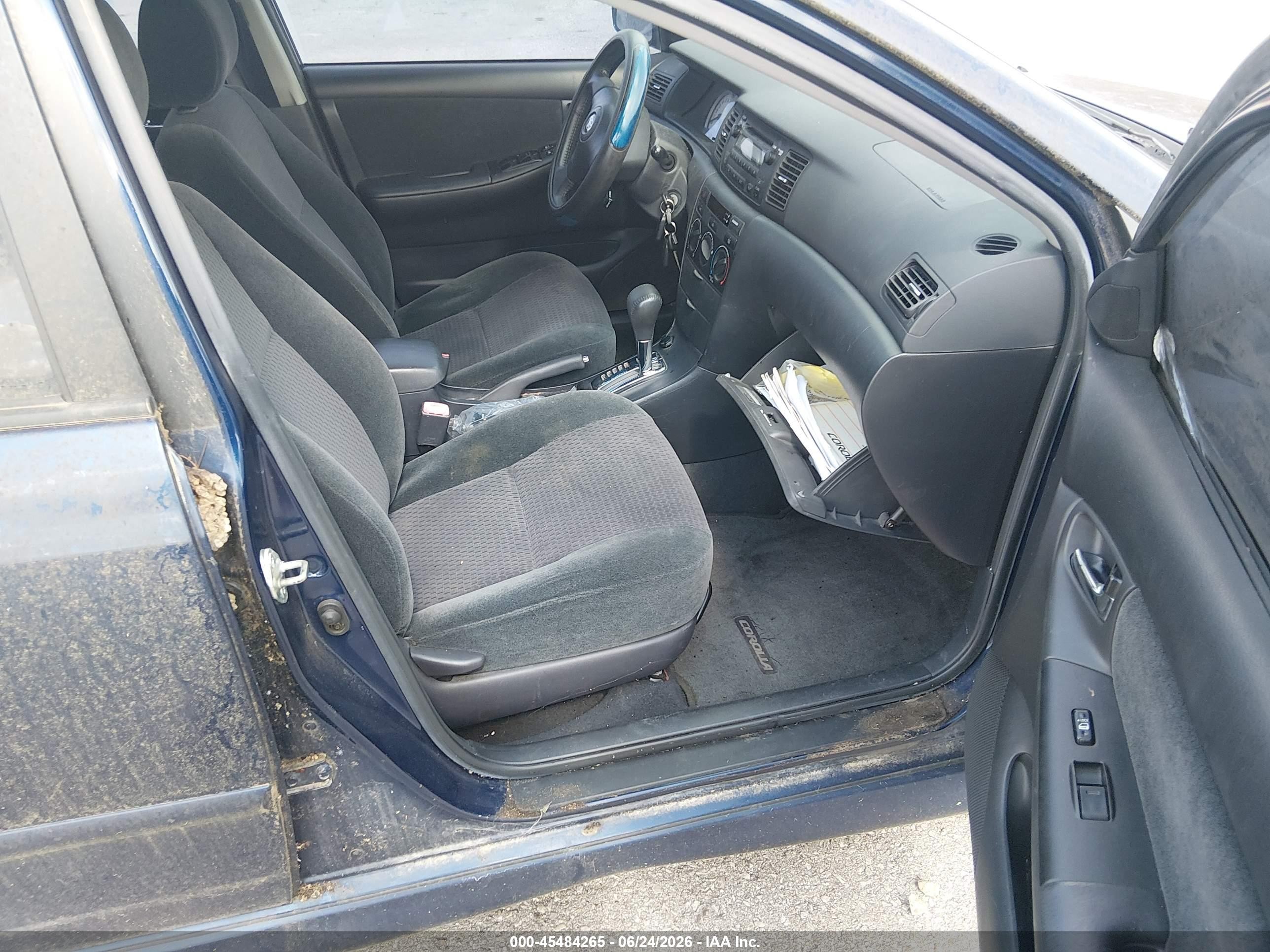 2006 Toyota Corolla S Blue vin: 1NXBR32E76Z645895