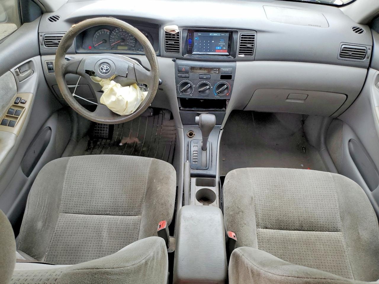 2006 Toyota Corolla Ce Beige vin: 1NXBR32E76Z690481