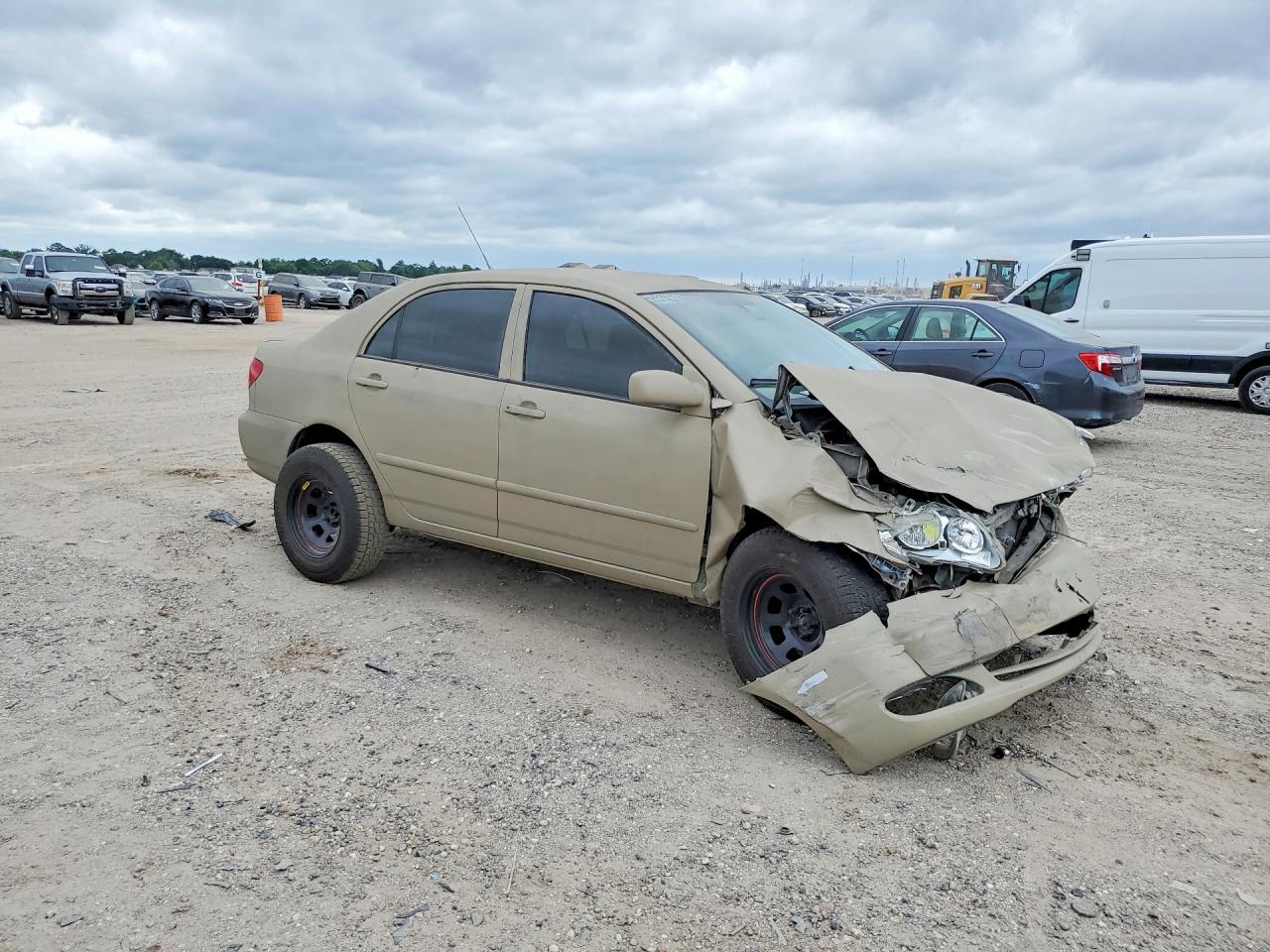 2006 Toyota Corolla Ce Beige vin: 1NXBR32E76Z690481