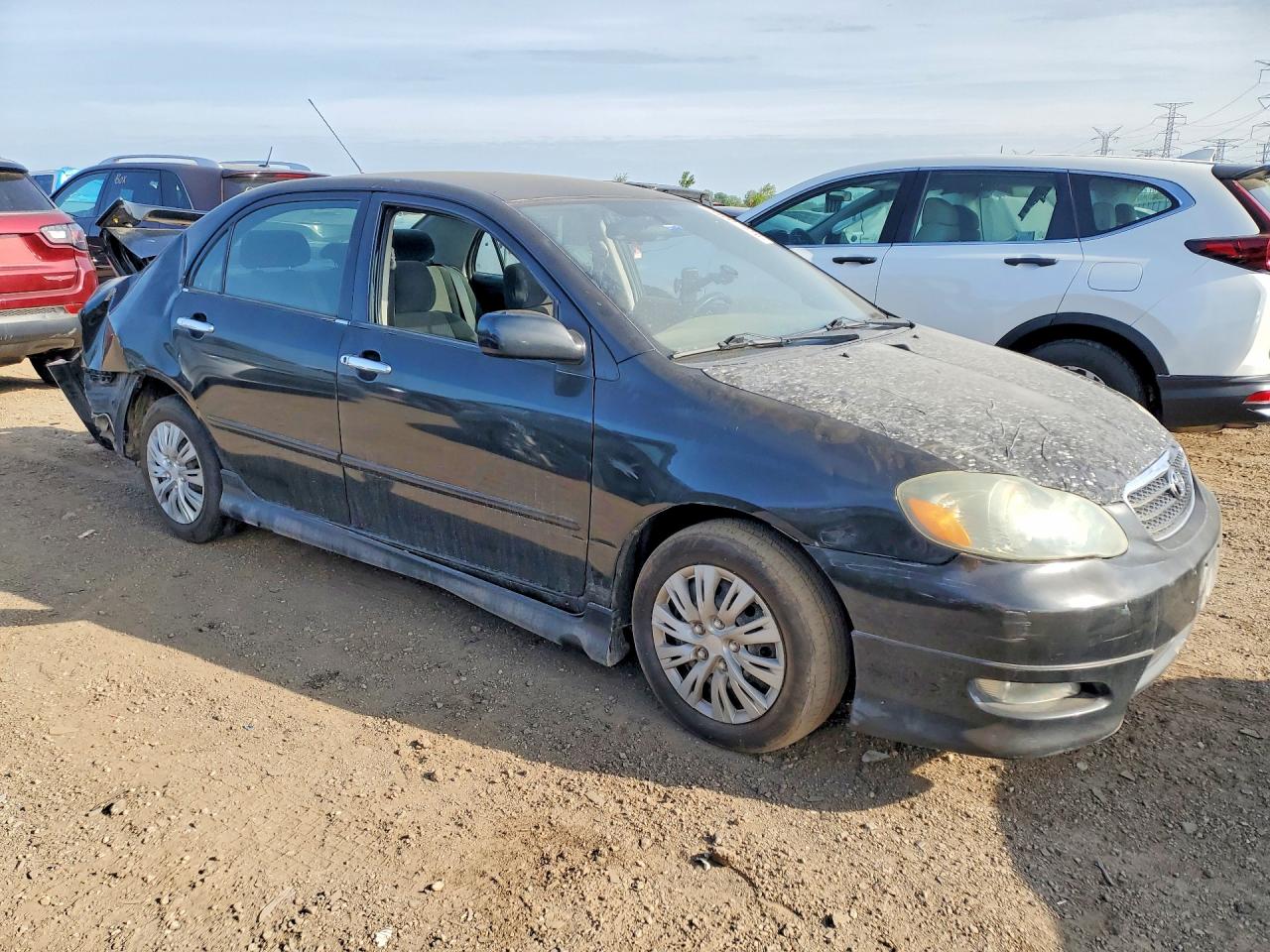 2006 Toyota Corolla S Черный vin: 1NXBR32E76Z751506