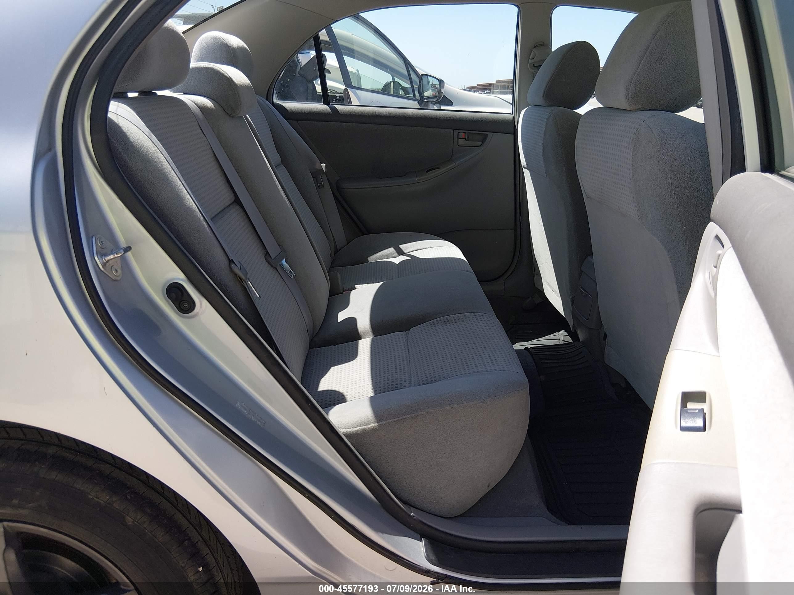 2007 Toyota Corolla Ce Gray vin: 1NXBR32E77Z790582