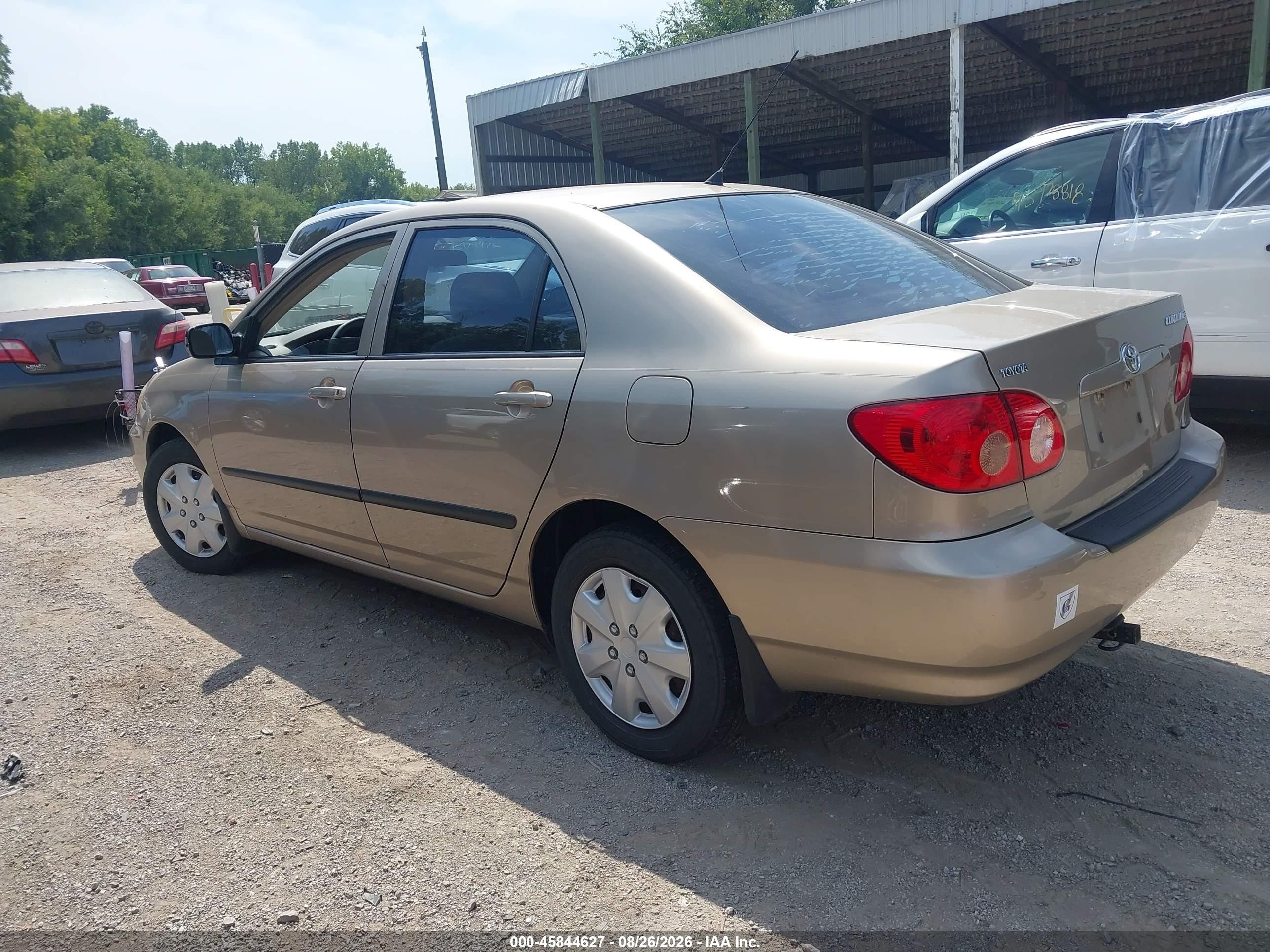 2007 Toyota Corolla Ce Champagne vin: 1NXBR32E77Z881139