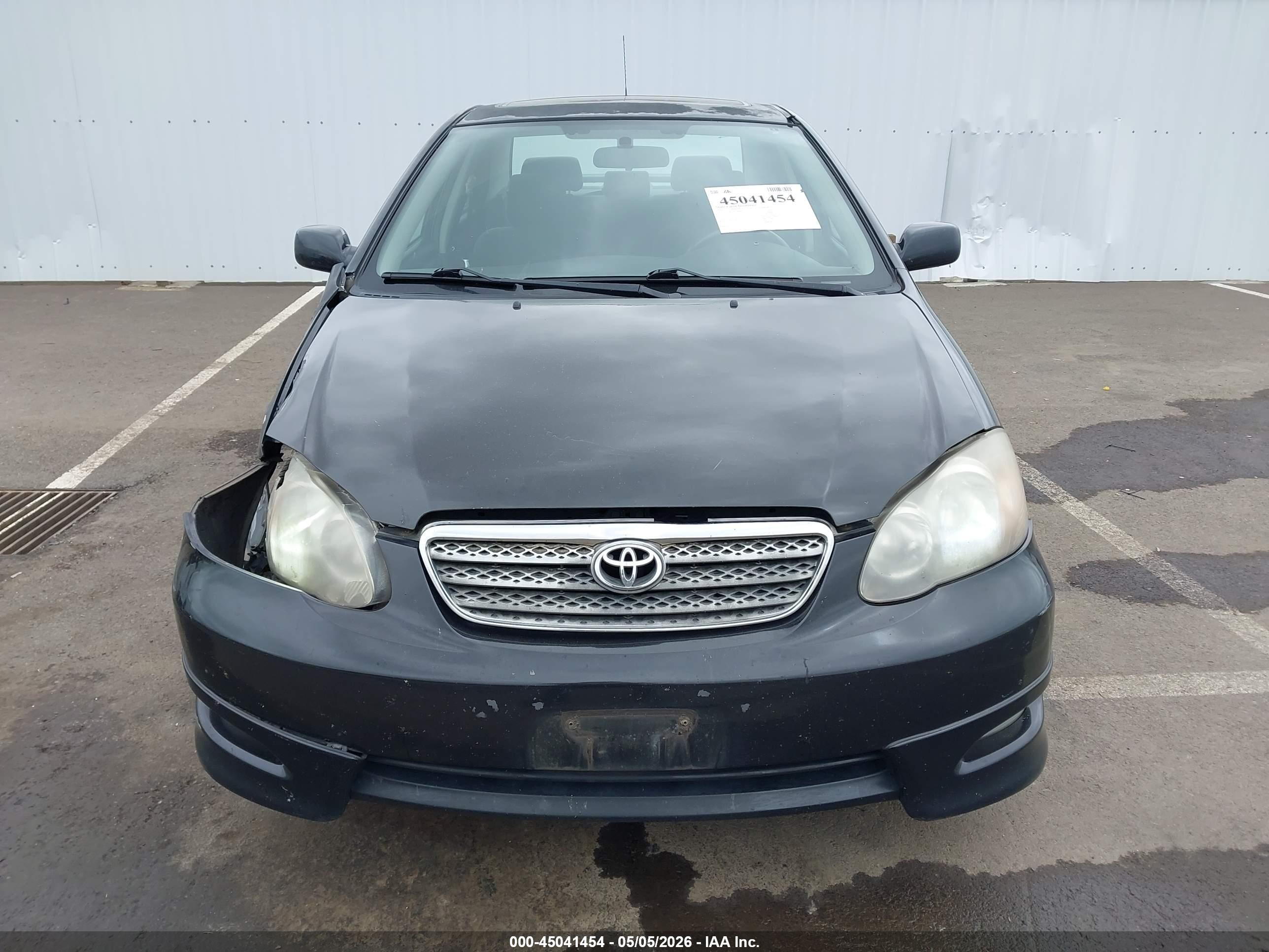 2007 Toyota Corolla S Черный vin: 1NXBR32E77Z890410