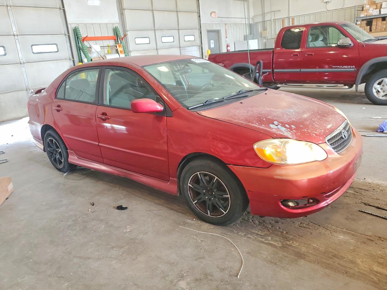 2008 Toyota Corolla S Красный vin: 1NXBR32E78Z951532