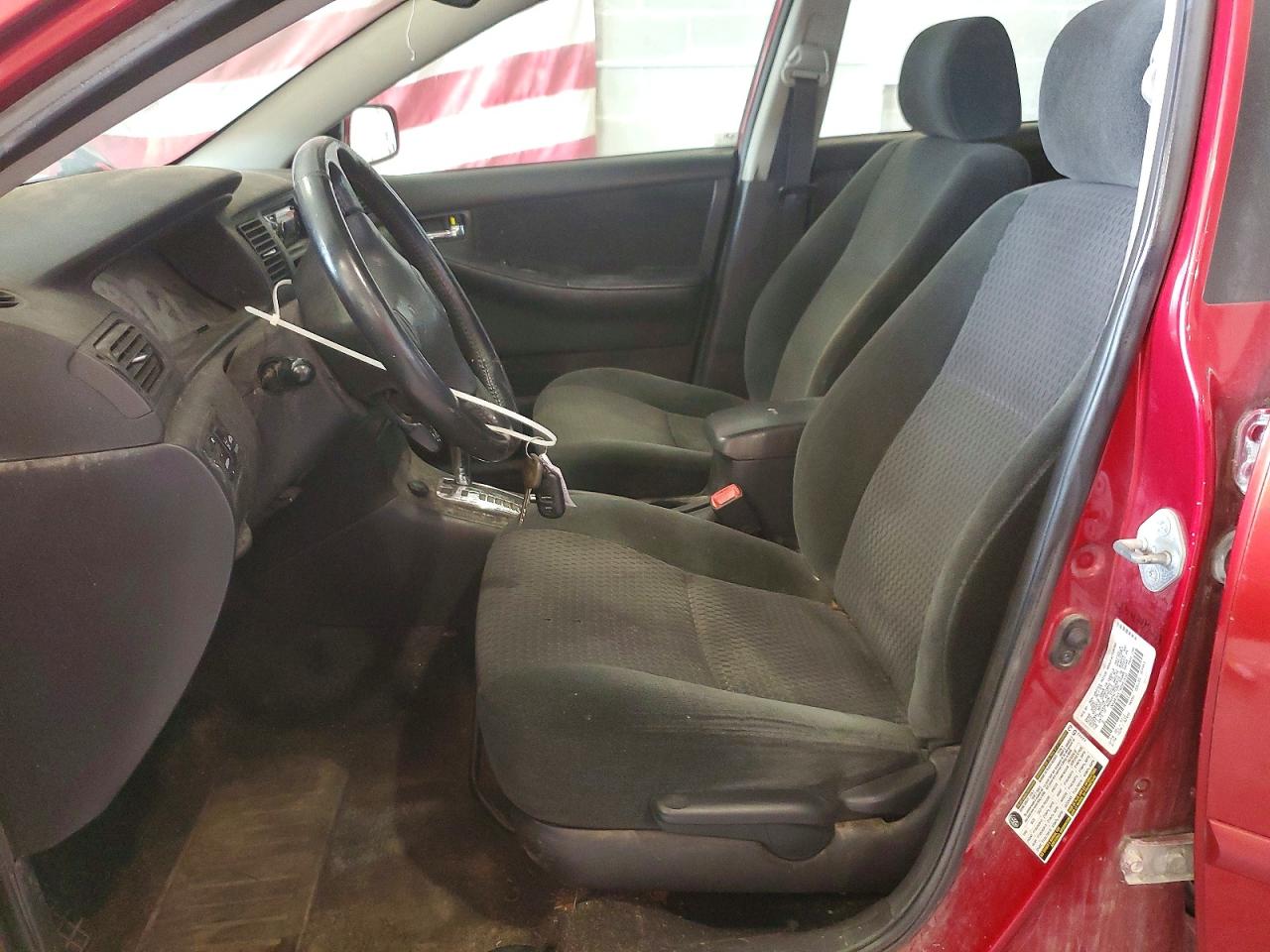 2008 Toyota Corolla S Красный vin: 1NXBR32E78Z951532