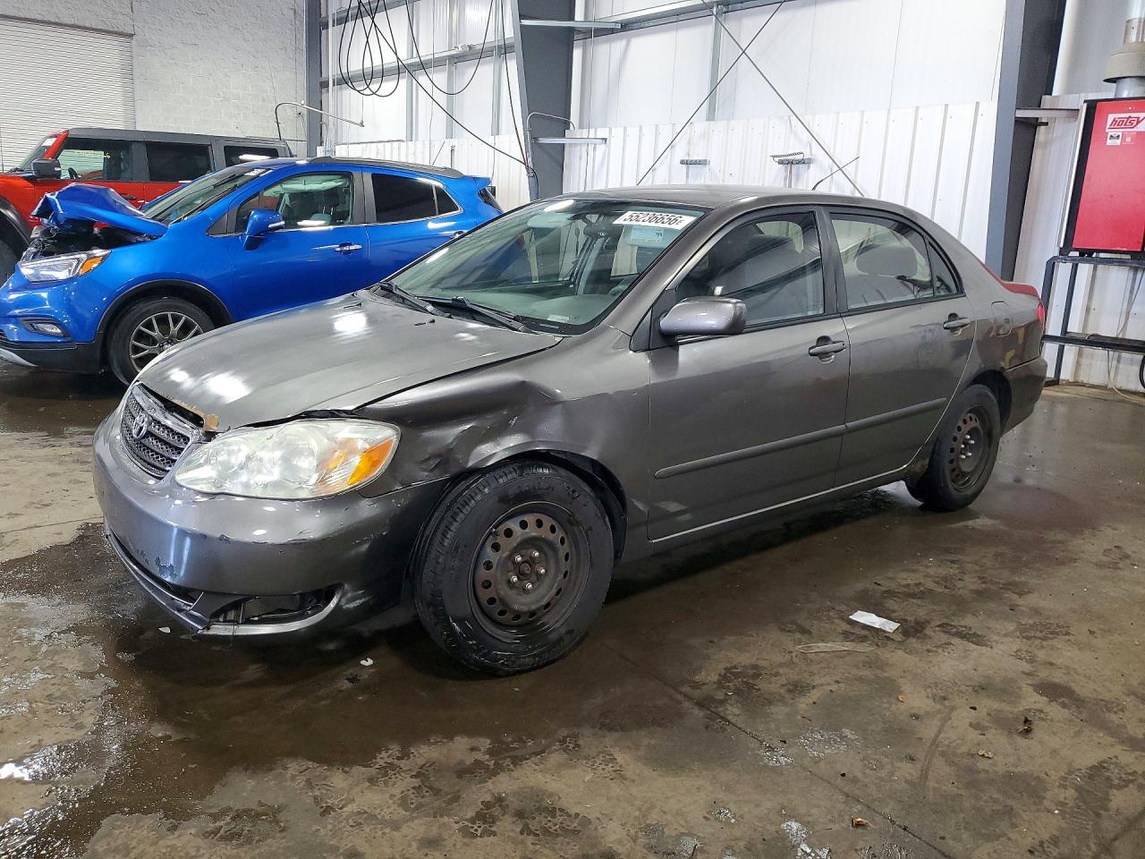2008 Toyota Corolla Le Gray vin: 1NXBR32E78Z952986