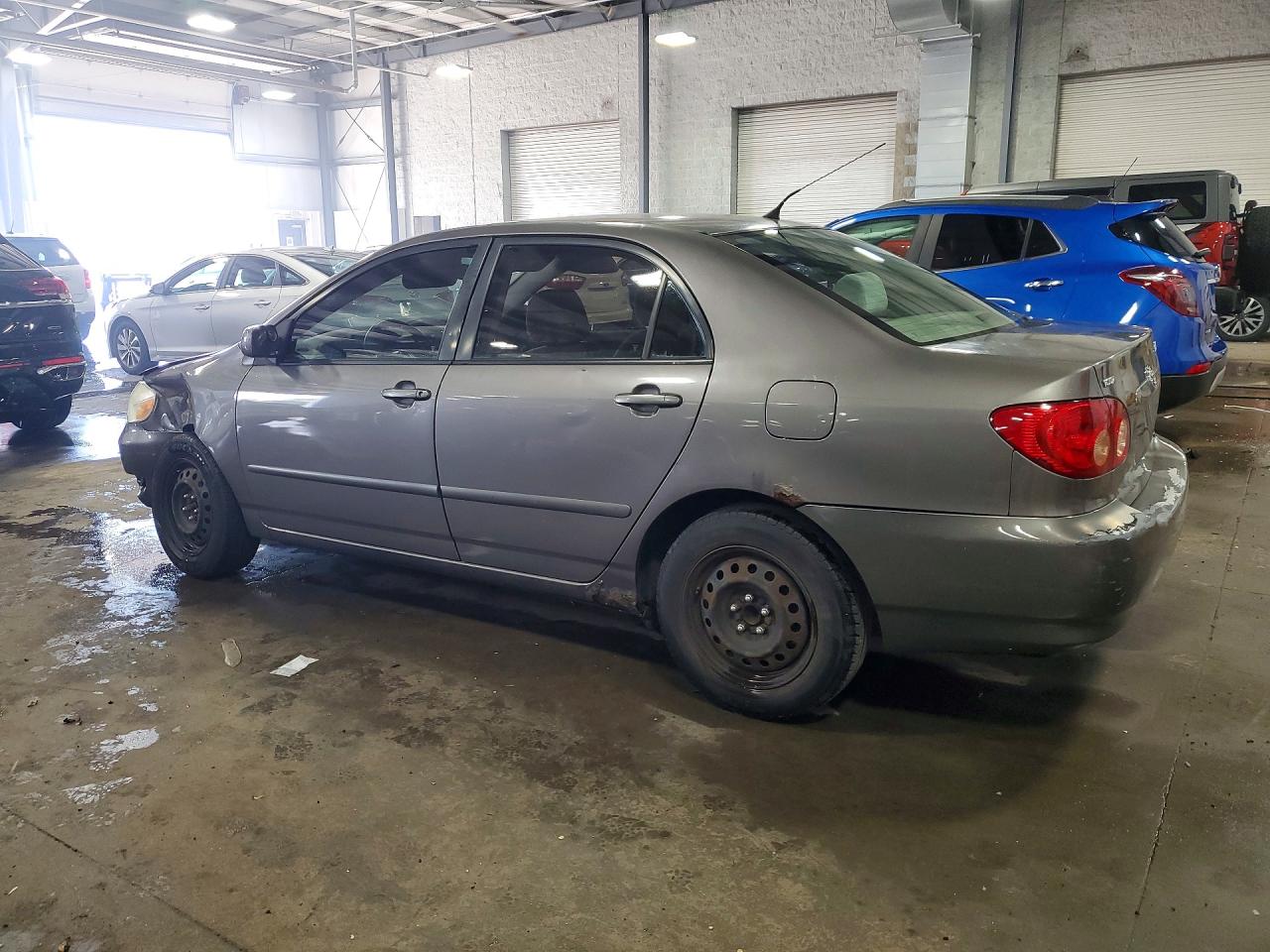 2008 Toyota Corolla Le Gray vin: 1NXBR32E78Z952986