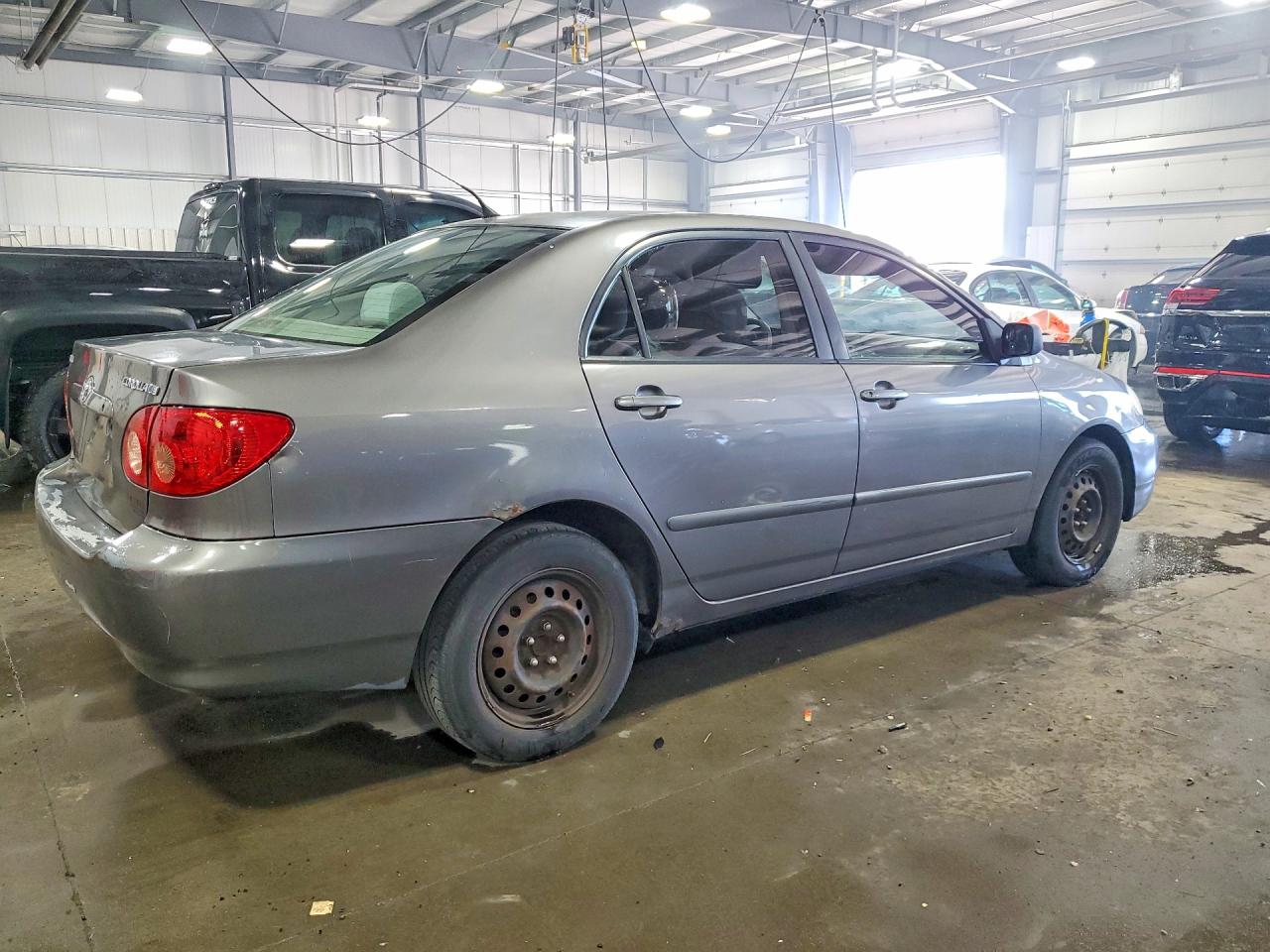 2008 Toyota Corolla Le Gray vin: 1NXBR32E78Z952986