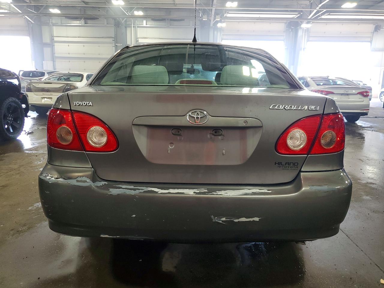 2008 Toyota Corolla Le Gray vin: 1NXBR32E78Z952986