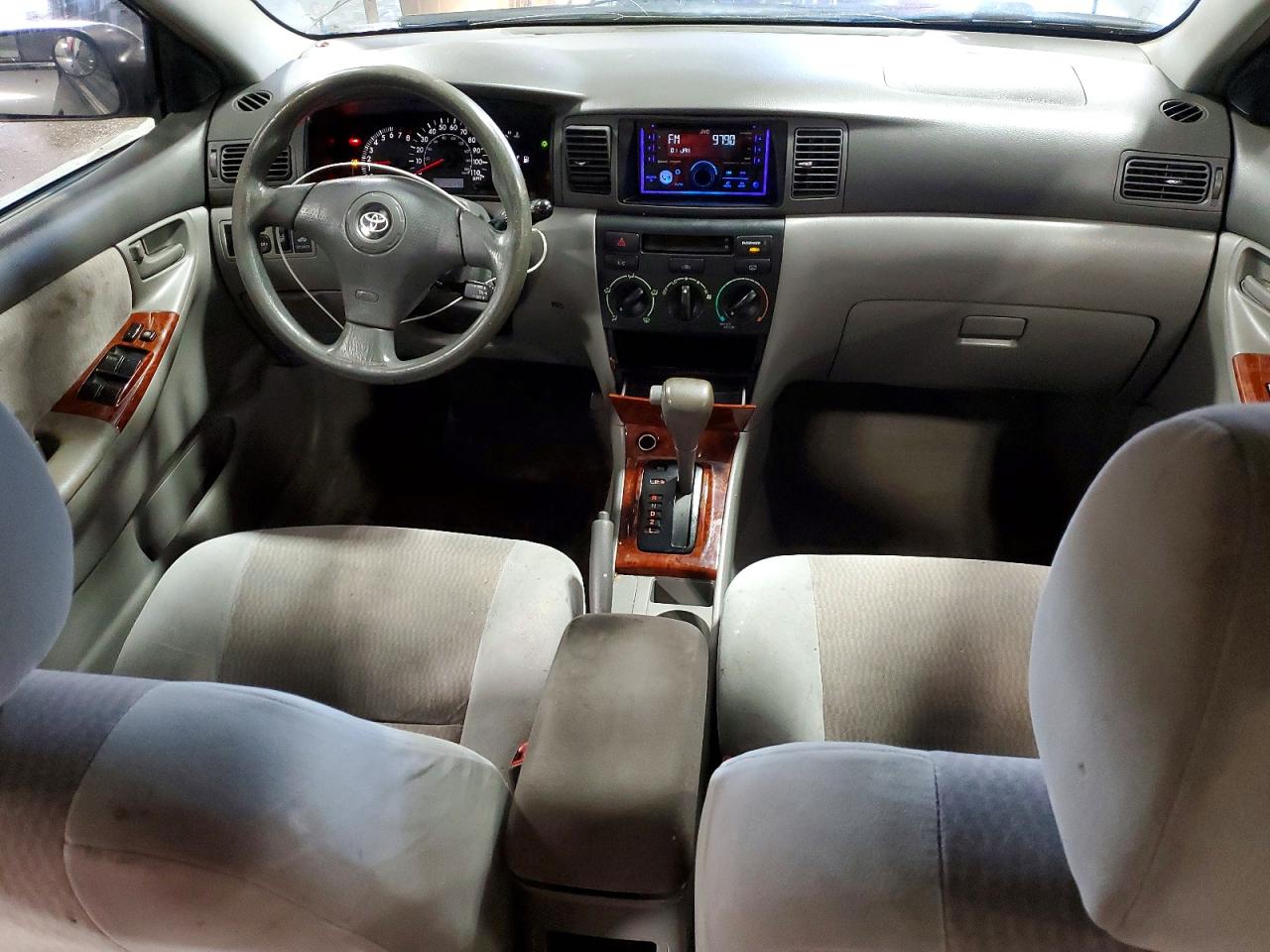 2008 Toyota Corolla Le Gray vin: 1NXBR32E78Z952986
