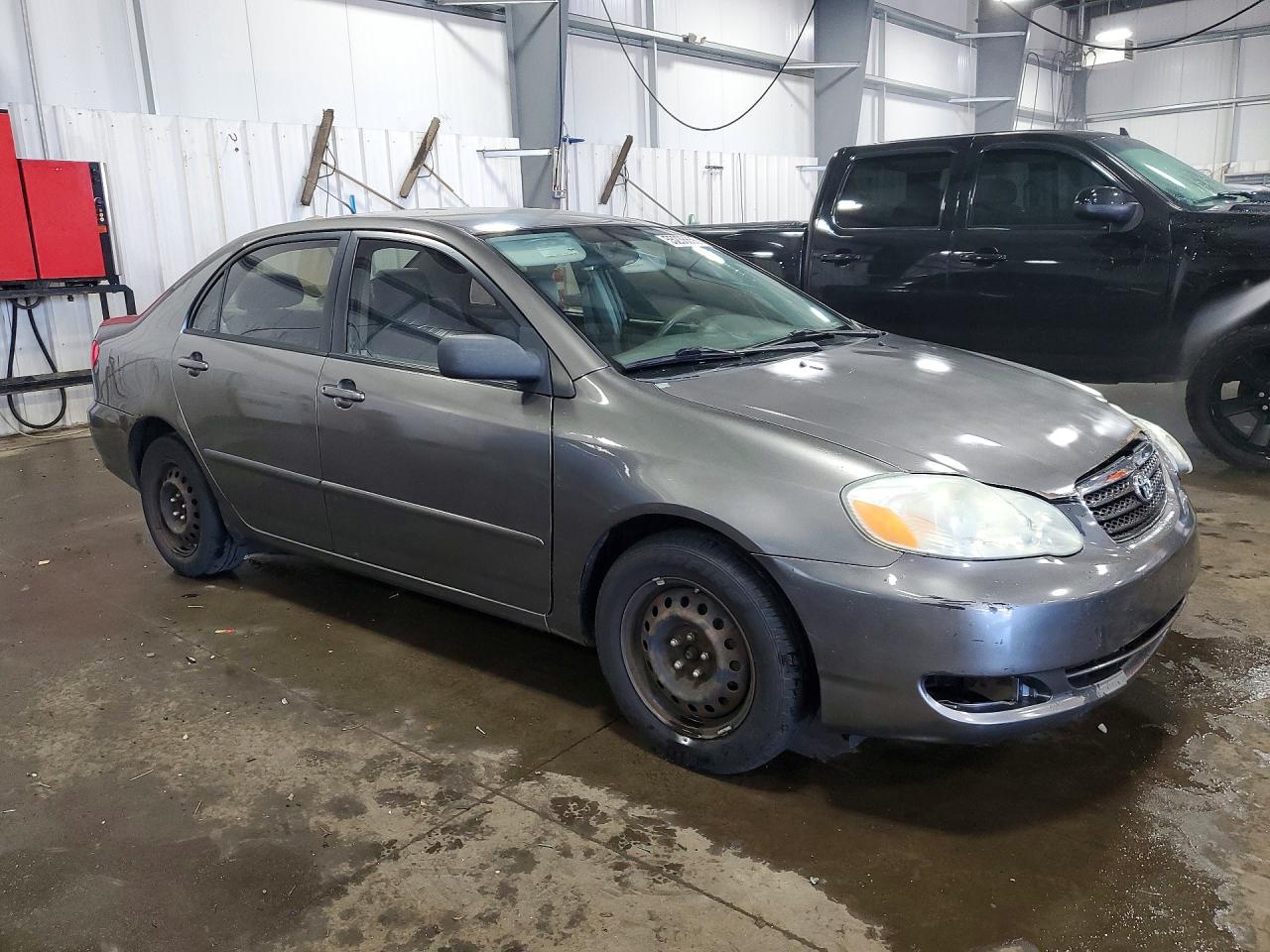 2008 Toyota Corolla Le Gray vin: 1NXBR32E78Z952986