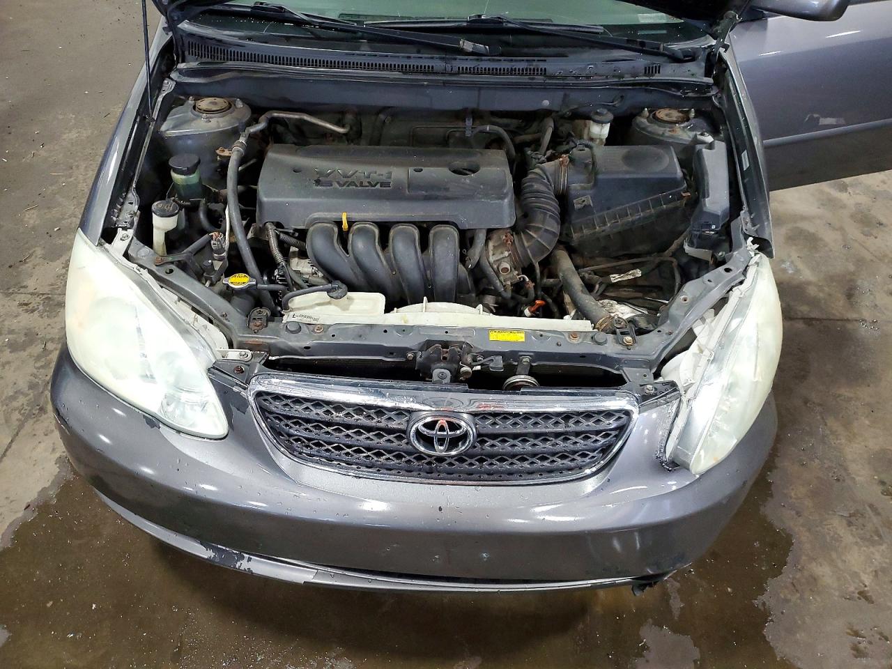 2008 Toyota Corolla Le Gray vin: 1NXBR32E78Z952986