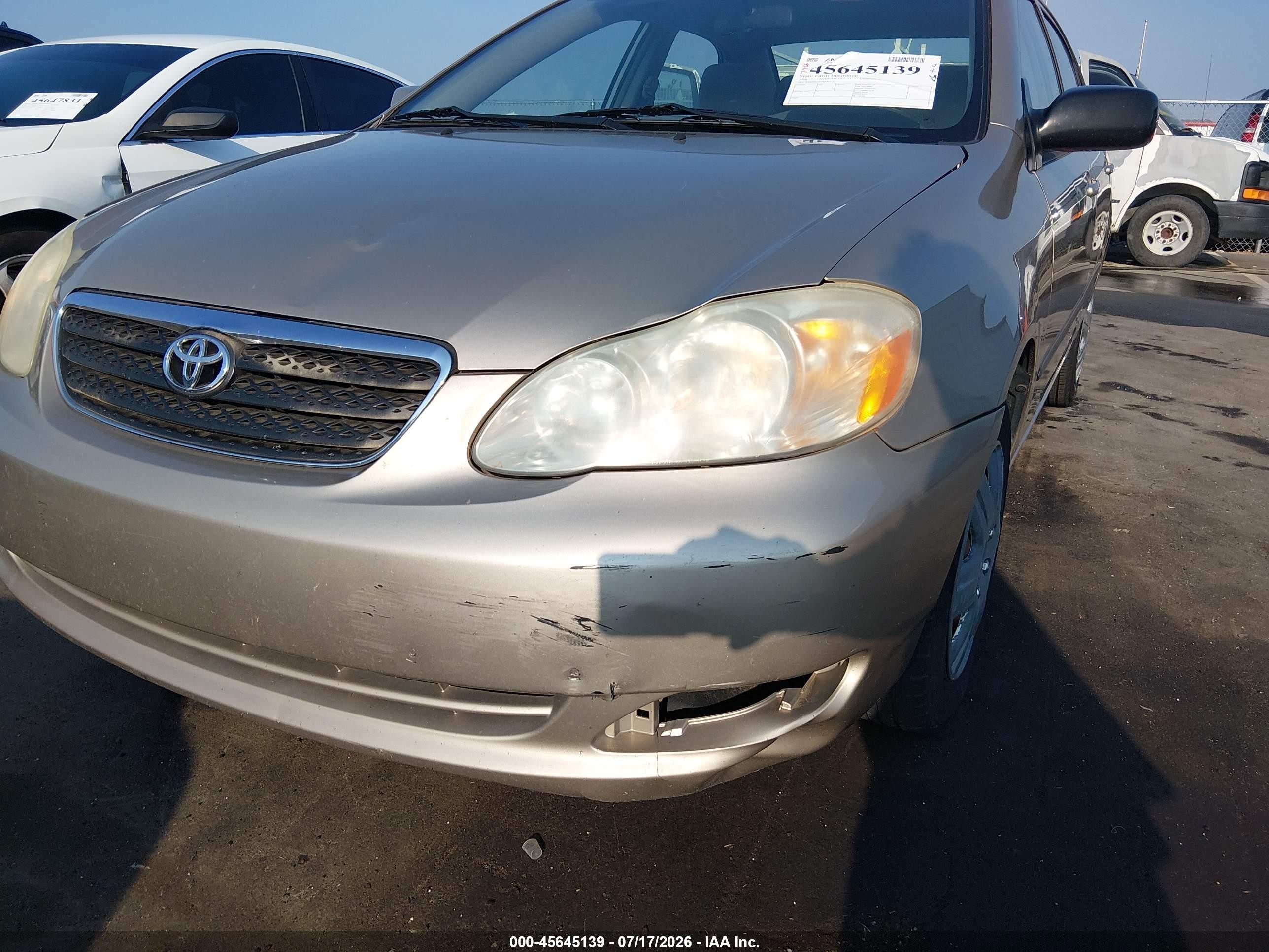 2008 Toyota Corolla Ce Gold vin: 1NXBR32E78Z963132