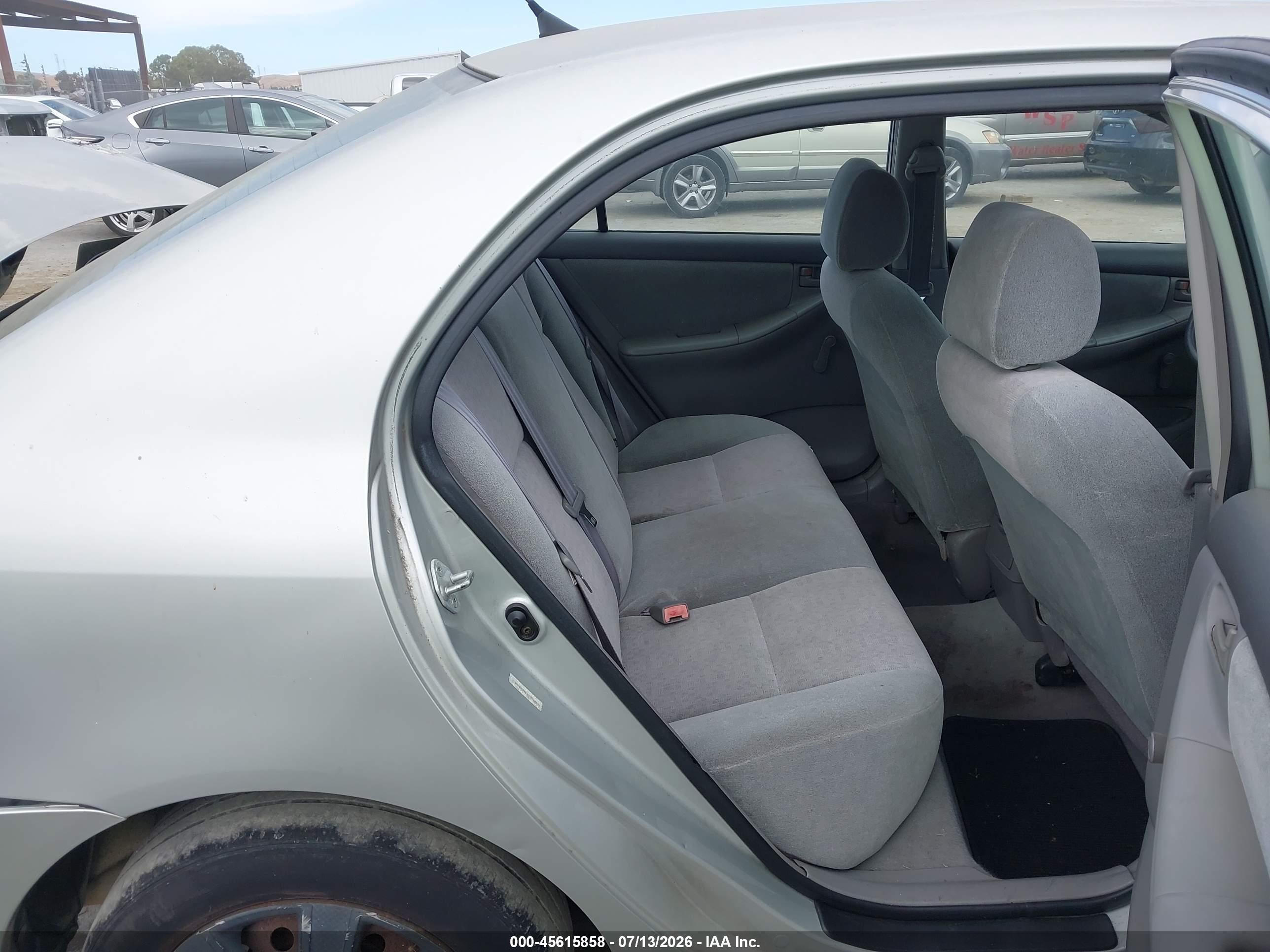 2003 Toyota Corolla Ce Серый vin: 1NXBR32E83Z047486