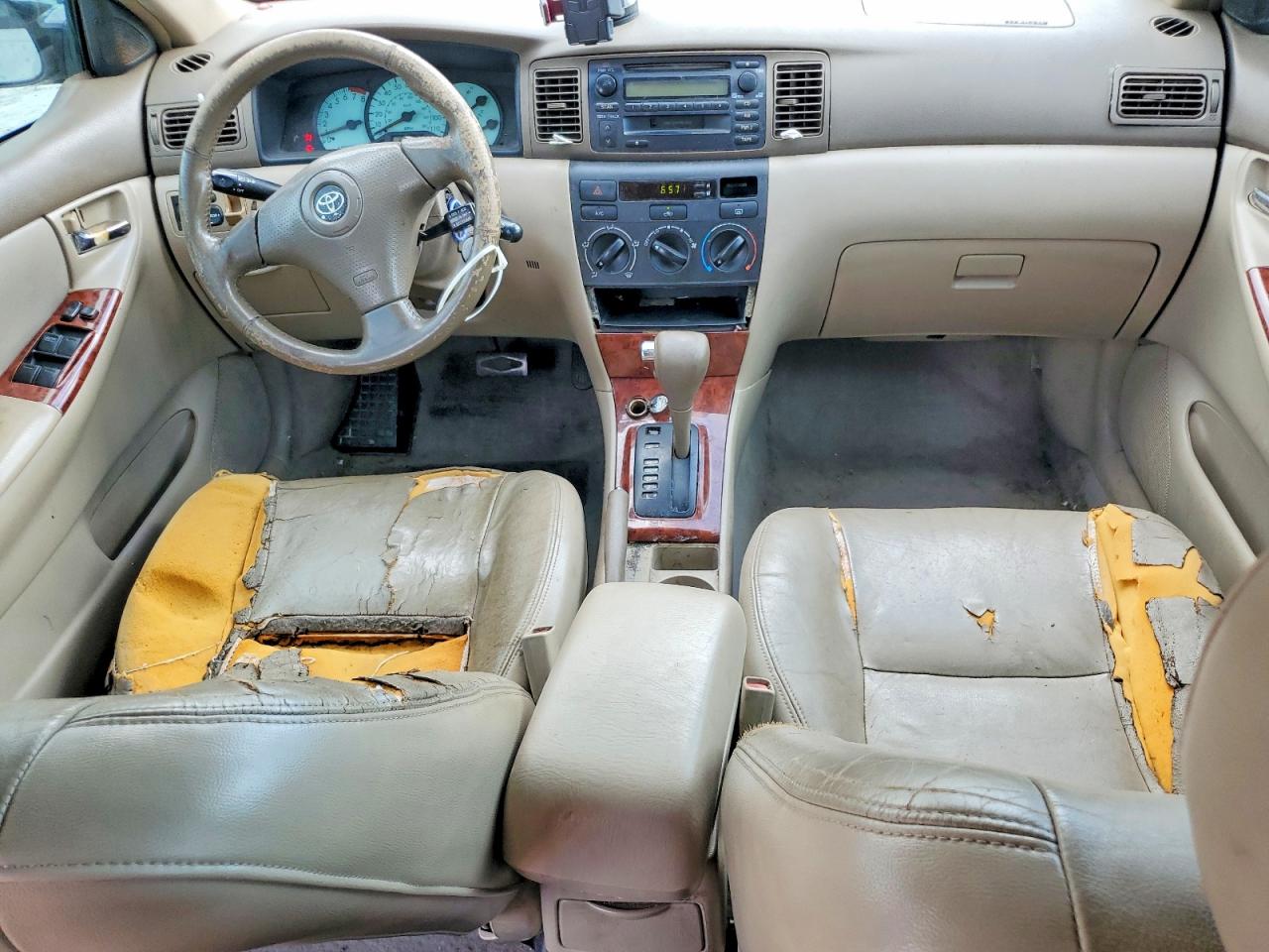 2003 Toyota Corolla Tan vin: 1NXBR32E83Z111297