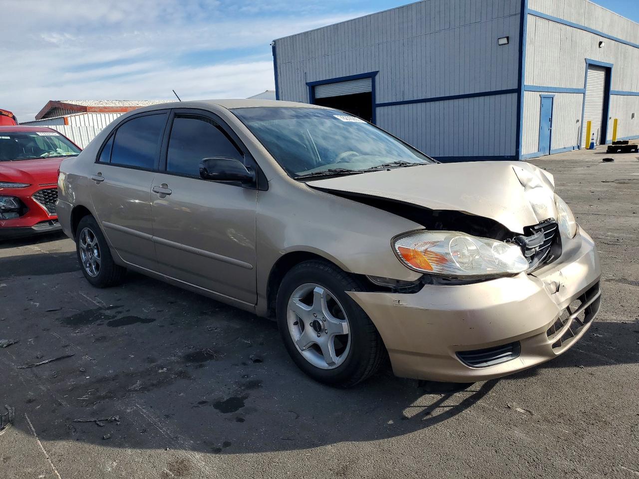 2004 Toyota Corolla Ce Gold vin: 1NXBR32E84Z217539