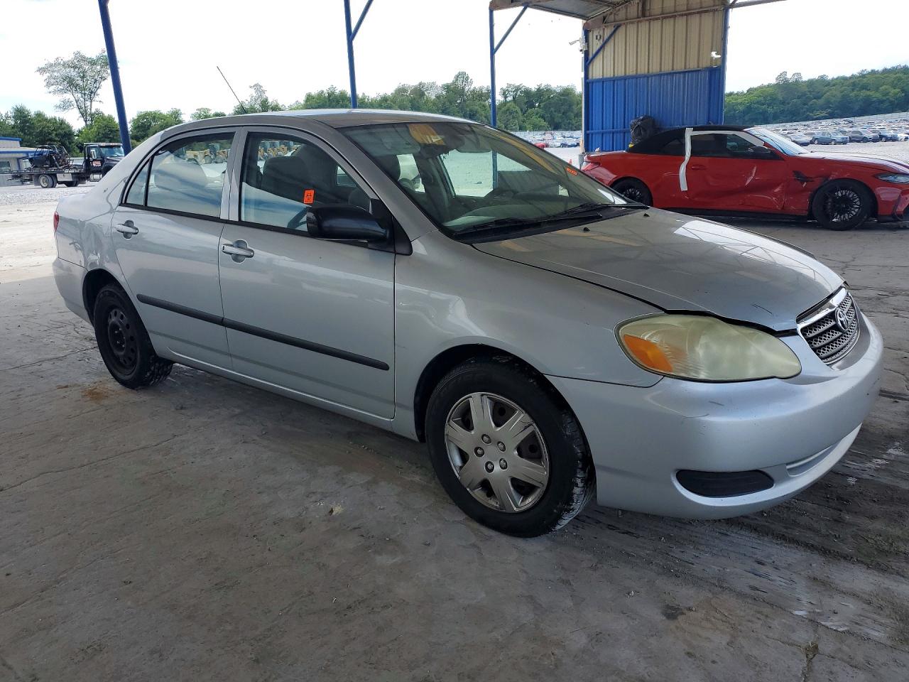2005 Toyota Corolla Ce Silver vin: 1NXBR32E85Z537137