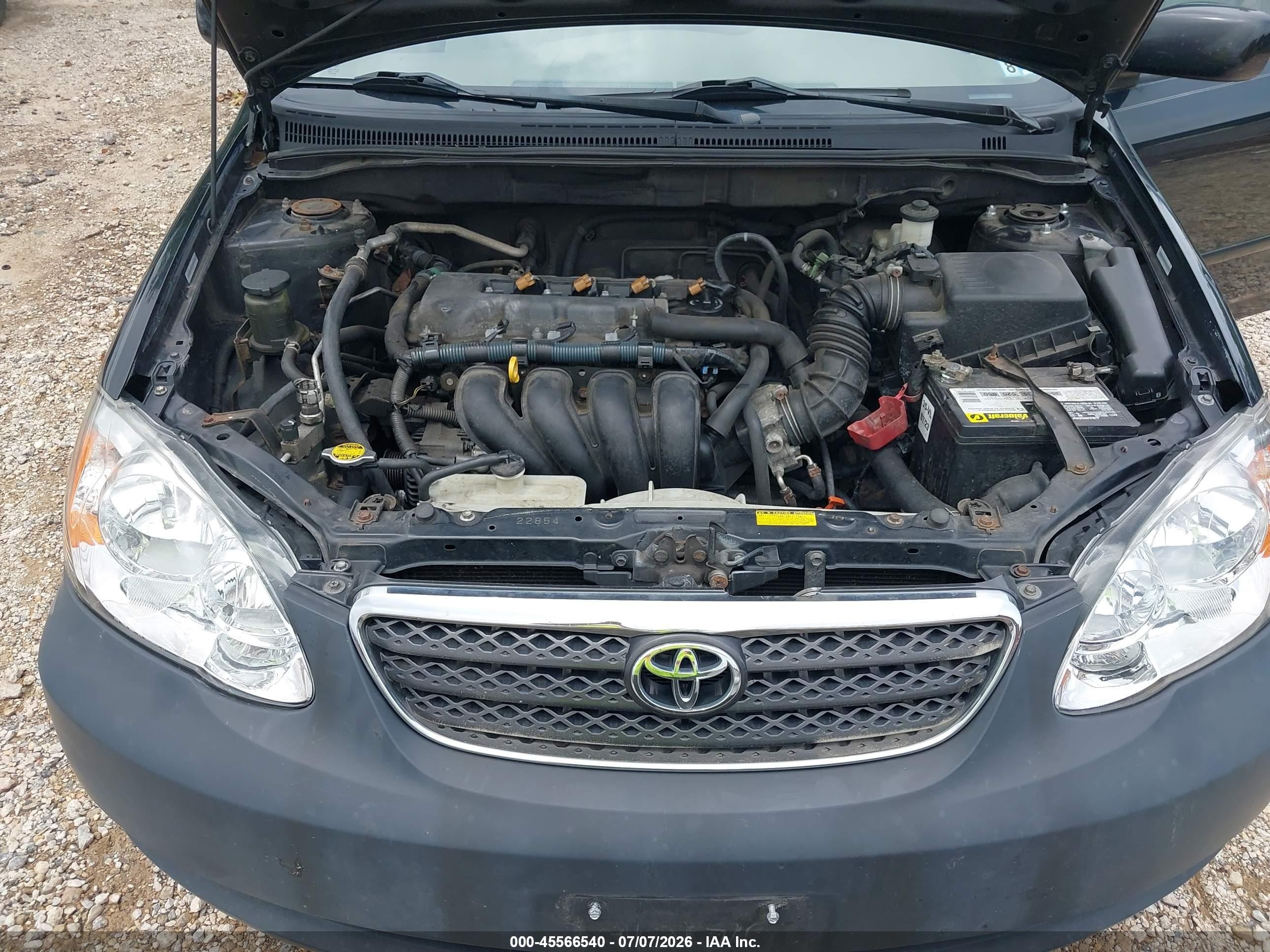 2005 Toyota Corolla Le Black vin: 1NXBR32E85Z547764