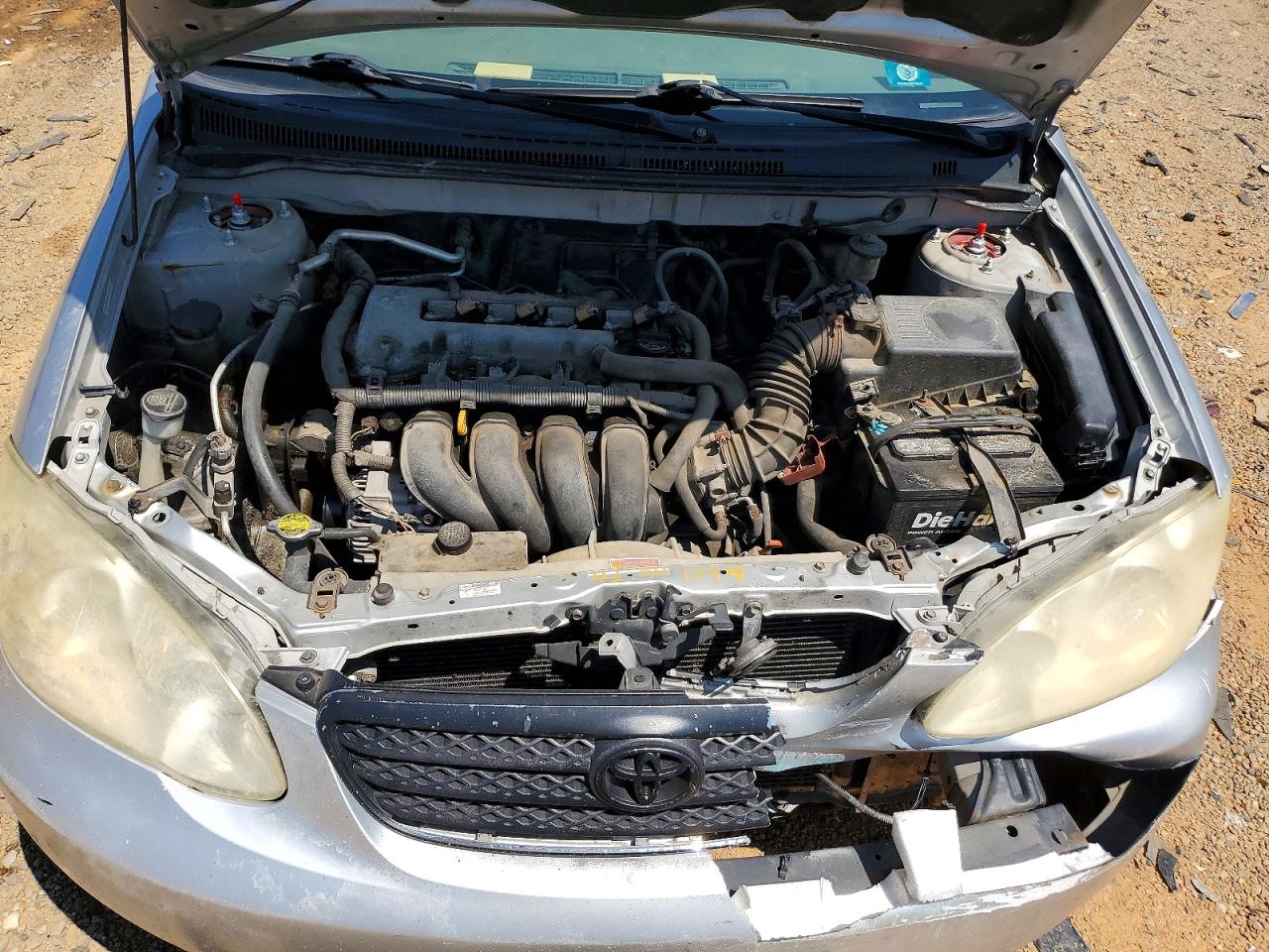 2006 Toyota Corolla Le Silver vin: 1NXBR32E86Z572939