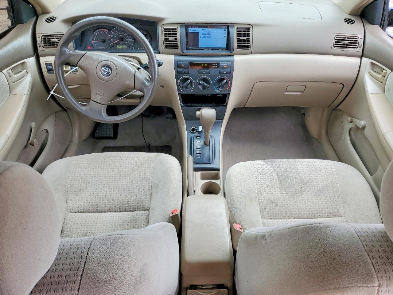 2006 Toyota Corolla Ce Automatic Black vin: 1NXBR32E86Z629592