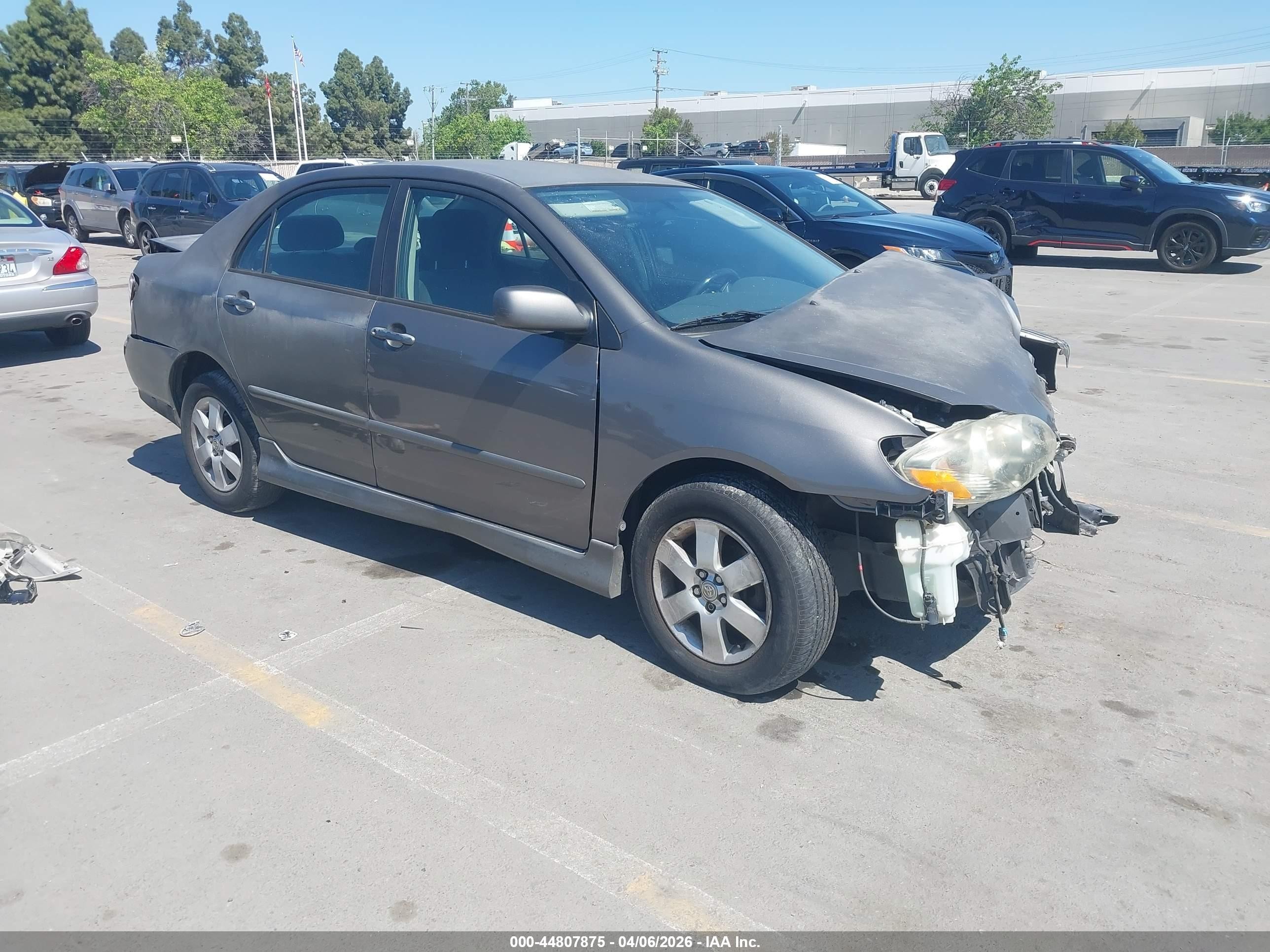 2006 Toyota Corolla S Gray vin: 1NXBR32E86Z651981