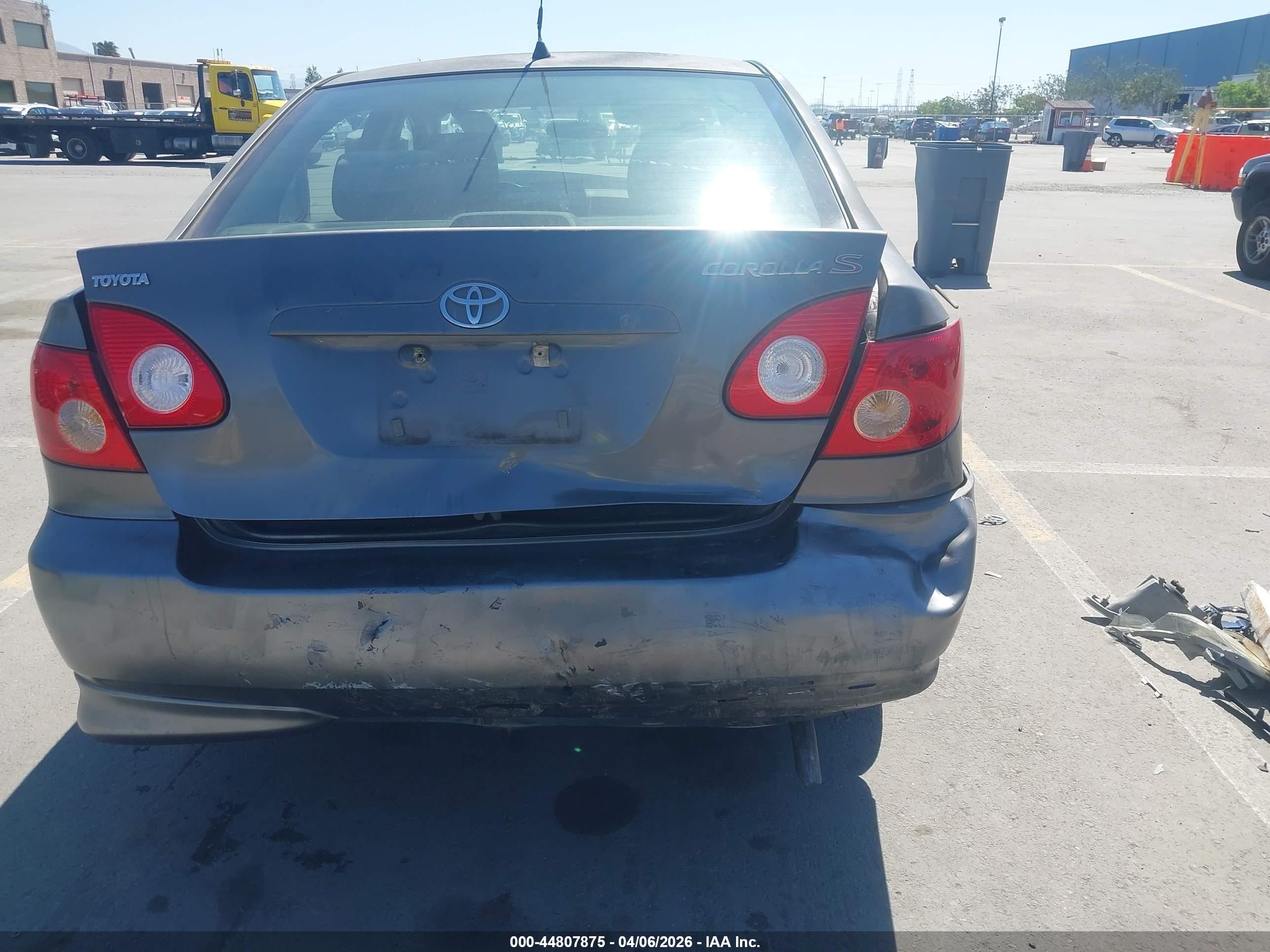 2006 Toyota Corolla S Gray vin: 1NXBR32E86Z651981