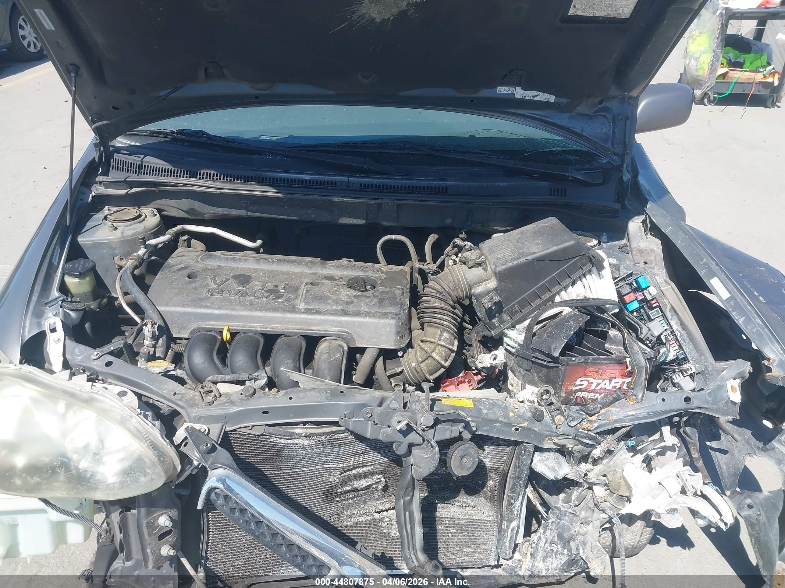 2006 Toyota Corolla S Gray vin: 1NXBR32E86Z651981