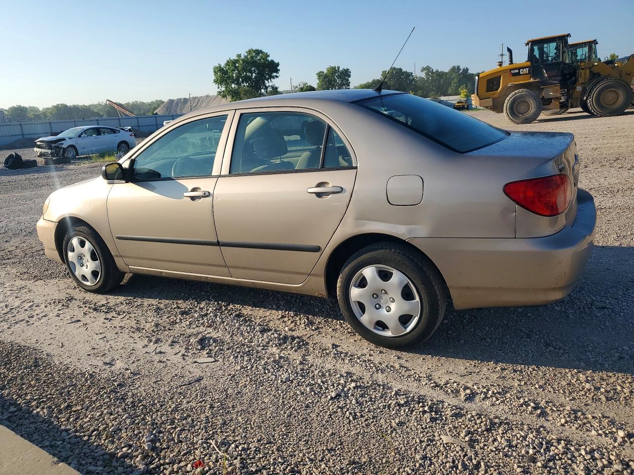 2006 Toyota Corolla Ce Beige vin: 1NXBR32E86Z666089